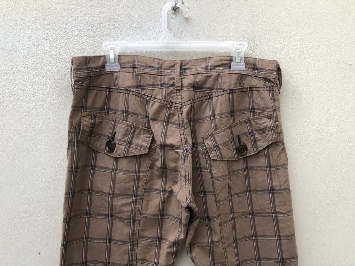 Japanese Brand Vintage Japan Brand U.U Checked Flare Pant Size US 32 / EU 48 - 17 Thumbnail