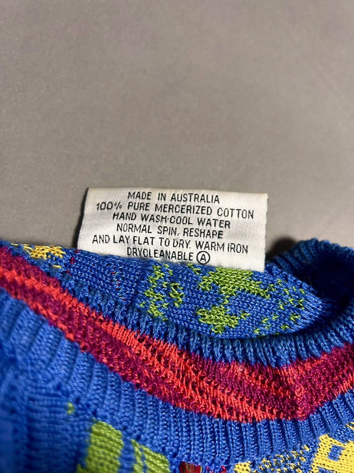 Man Made In Australia × Vintage Carlo alberto vintage cable knit sweater Coogi style Size US M / EU 48-50 / 2 - 6 Thumbnail