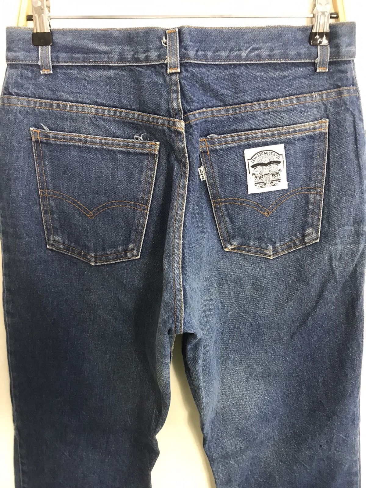 Levi's Levi's Strauss Lot 573 White Tab Style Denim Pants Size US 30 / EU 46 - 4 Thumbnail