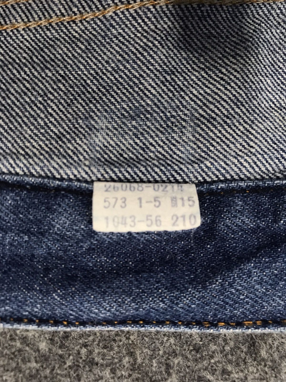 Levi's Levi's Strauss Lot 573 White Tab Style Denim Pants Size US 30 / EU 46 - 10 Thumbnail