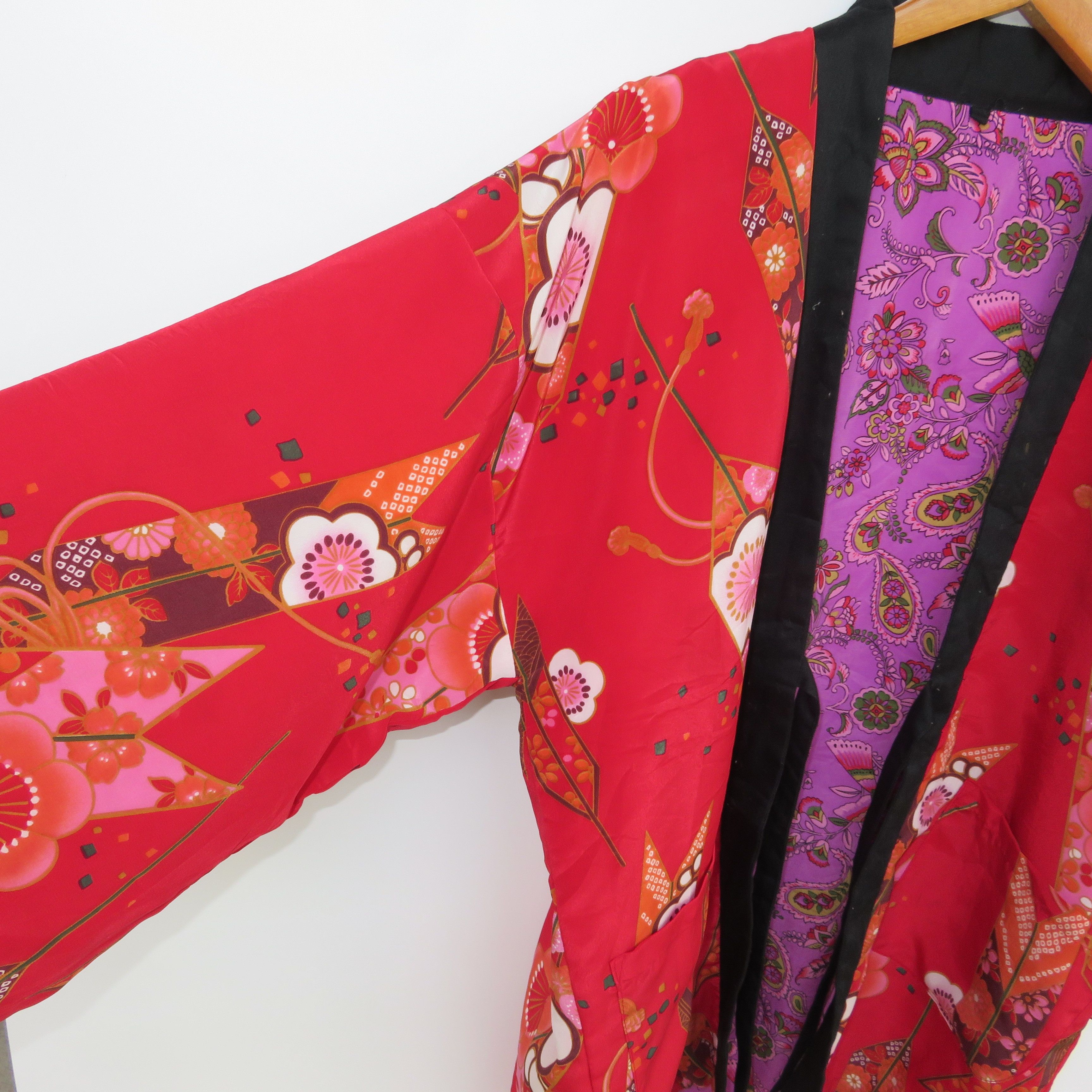 Other Floral Reversible Multicolor Puffer Kimono Size US L / EU 52-54 / 3 - 5 Thumbnail
