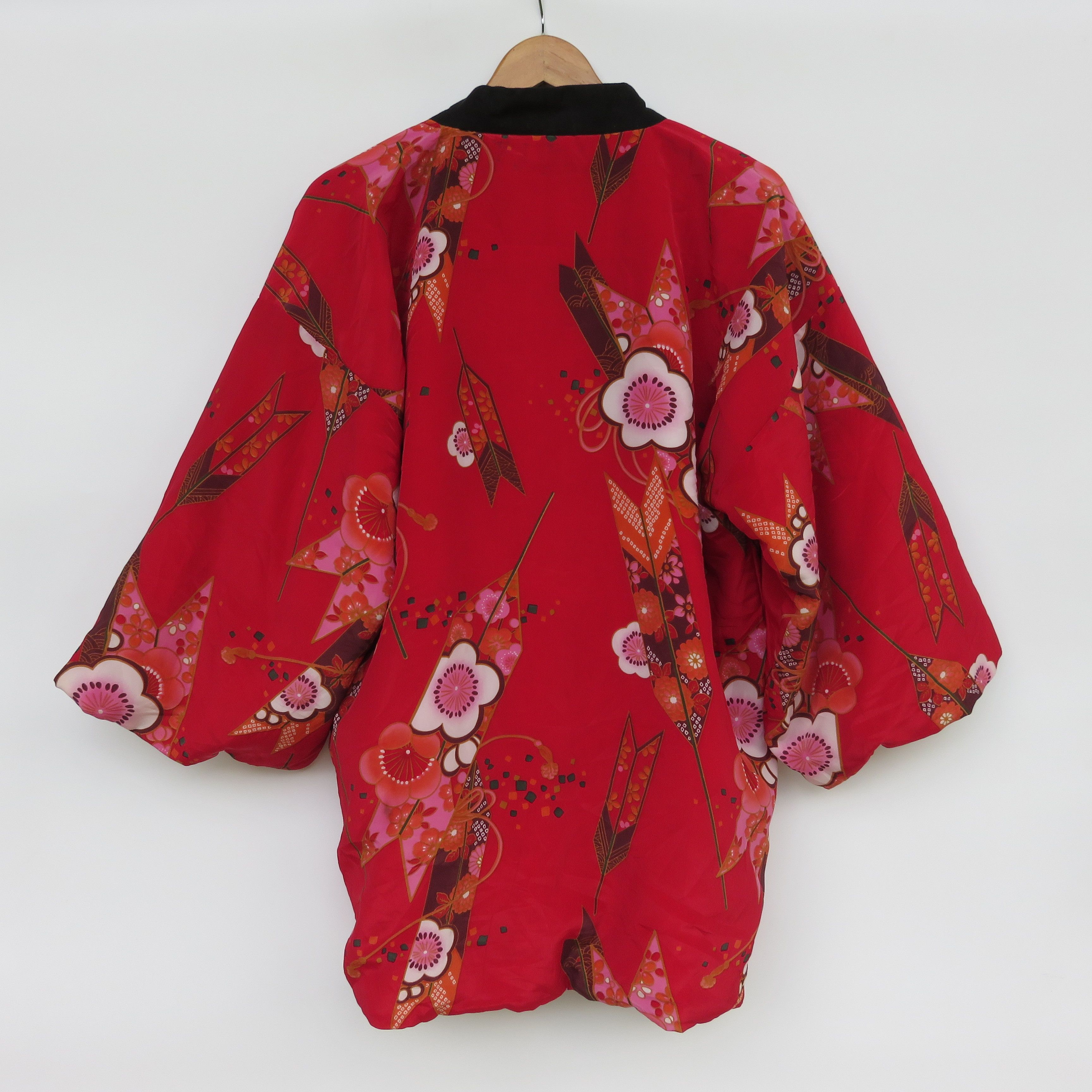 Other Floral Reversible Multicolor Puffer Kimono Size US L / EU 52-54 / 3 - 6 Thumbnail