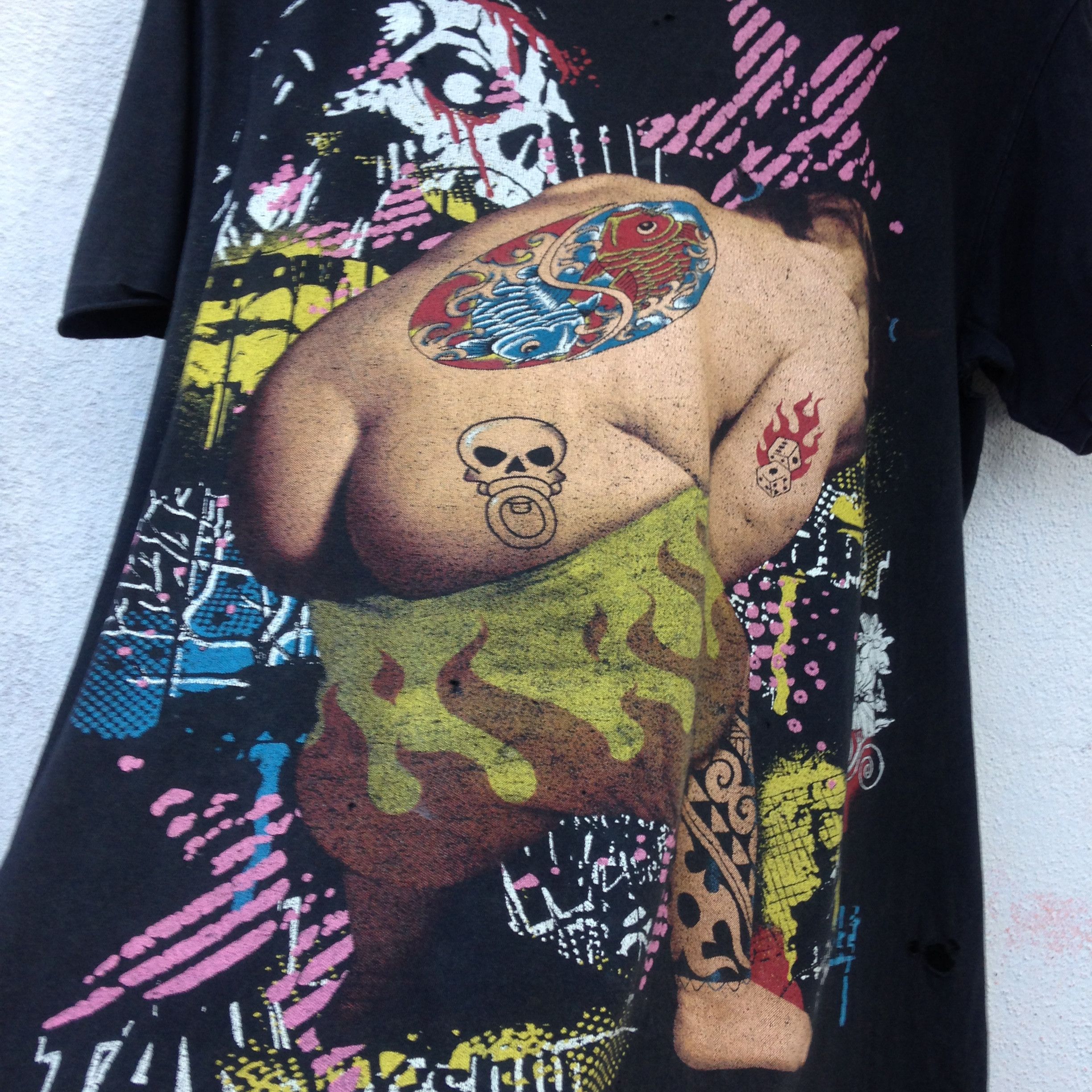 Band Tees × Rap Tees × Vintage Sick Overprint Tee Size US L / EU 52-54 / 3 - 1 Thumbnail