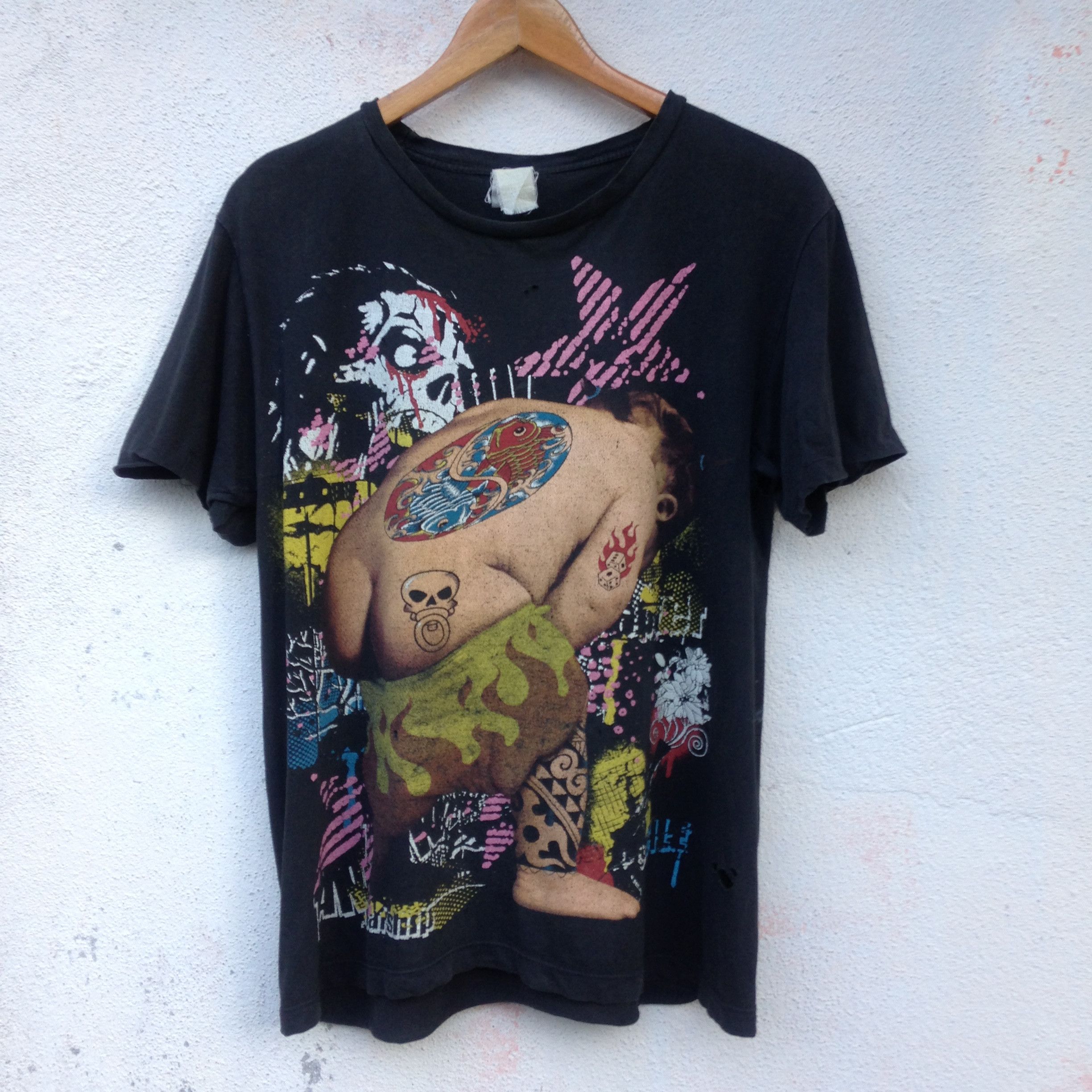 Band Tees × Rap Tees × Vintage Sick Overprint Tee Size US L / EU 52-54 / 3 - 2 Thumbnail