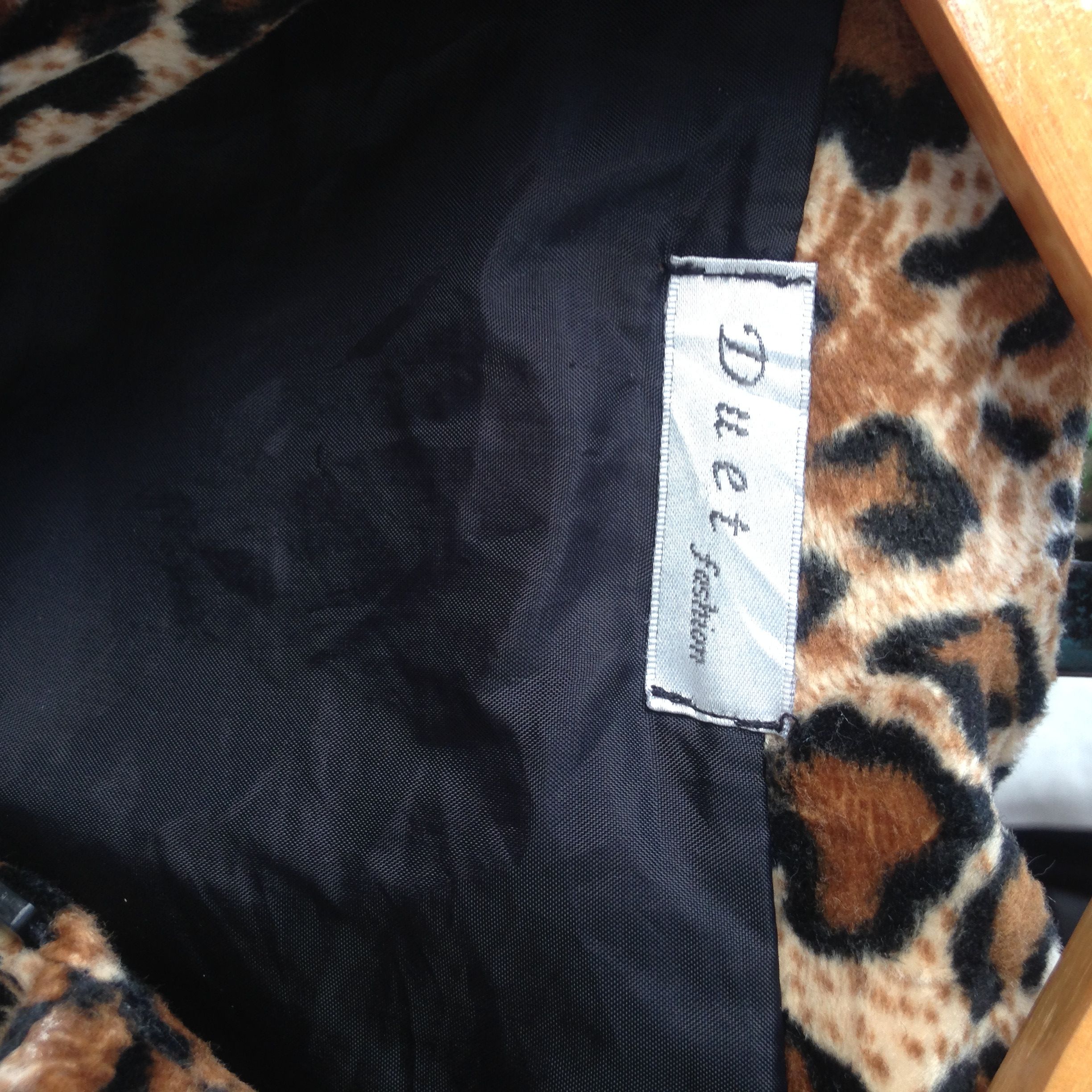 Japanese Brand Leopard Fleece Jacket Size US XL / EU 56 / 4 - 6 Thumbnail