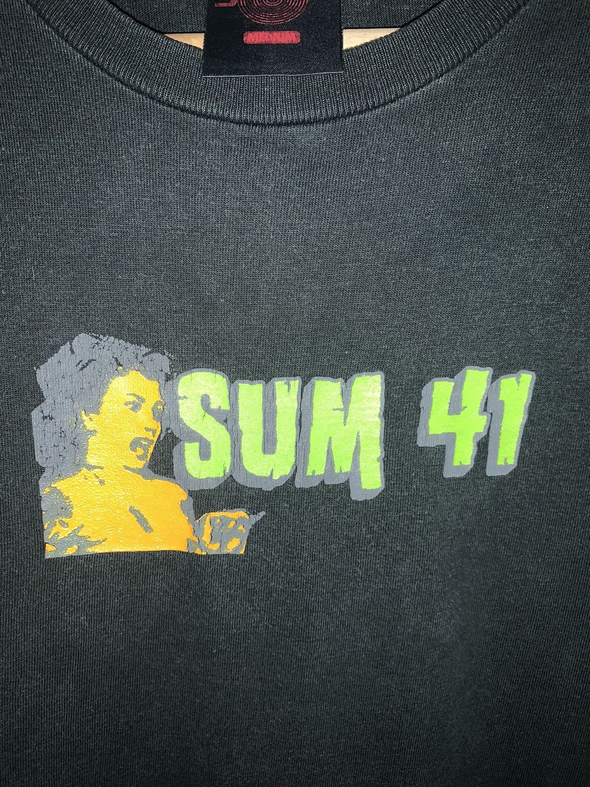 Band Tees RARE!!! Vintage SUM 41 Pop Punk Band t-shirt-distressed Size US M / EU 48-50 / 2 - 6 Thumbnail