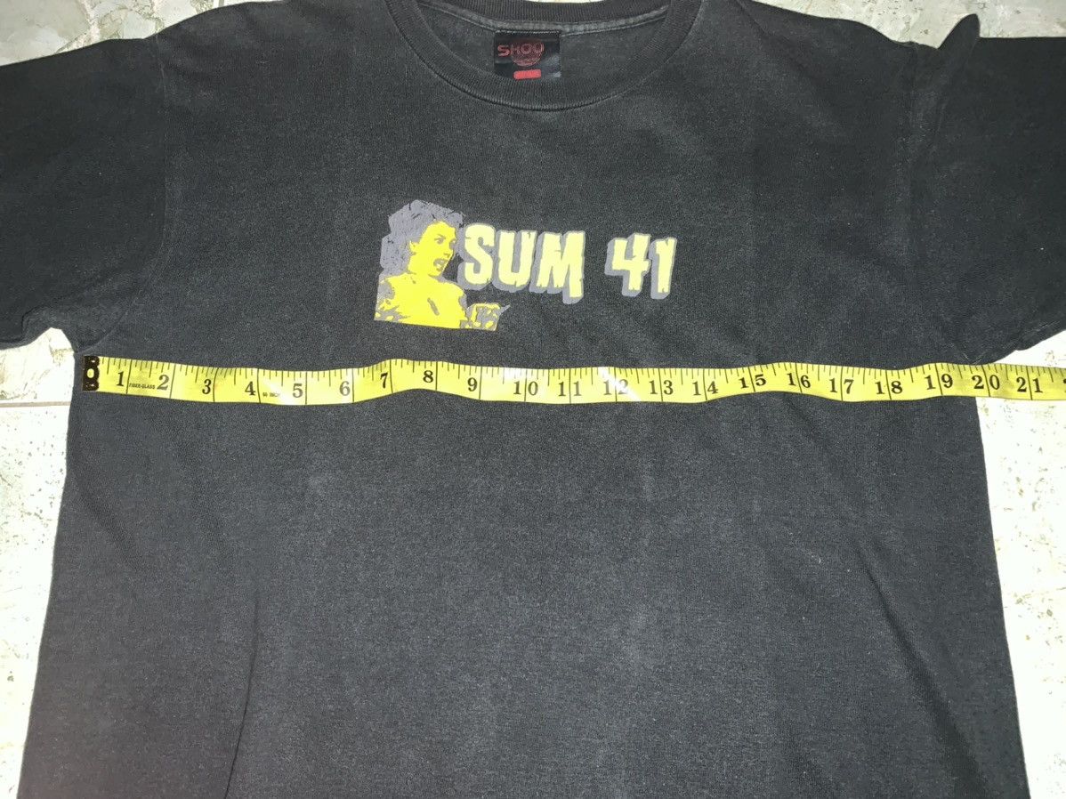 Band Tees RARE!!! Vintage SUM 41 Pop Punk Band t-shirt-distressed Size US M / EU 48-50 / 2 - 9 Thumbnail