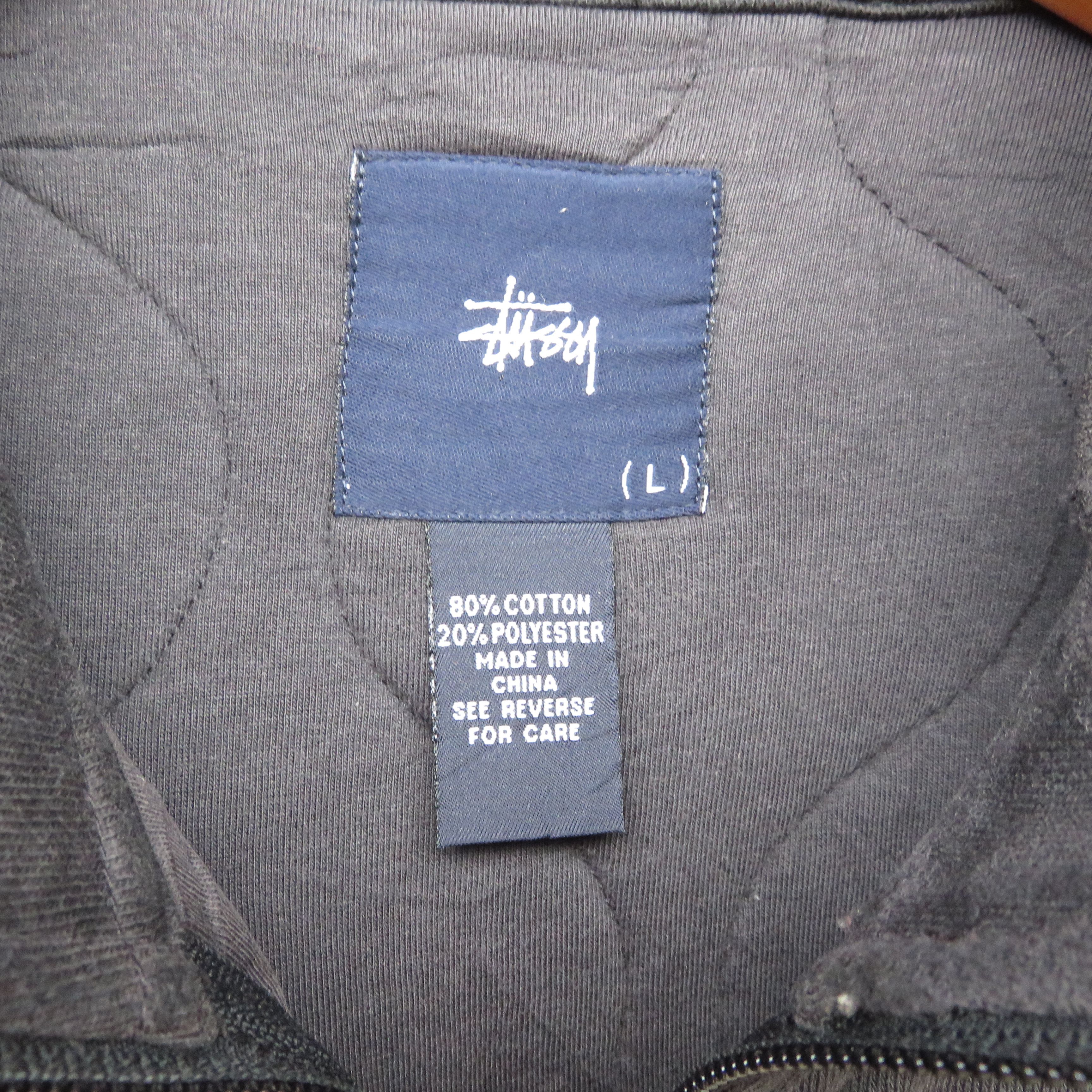 Stussy Stussy Quilt Sun Faded Oversize Distressed Jacket Size US XL / EU 56 / 4 - 6 Thumbnail