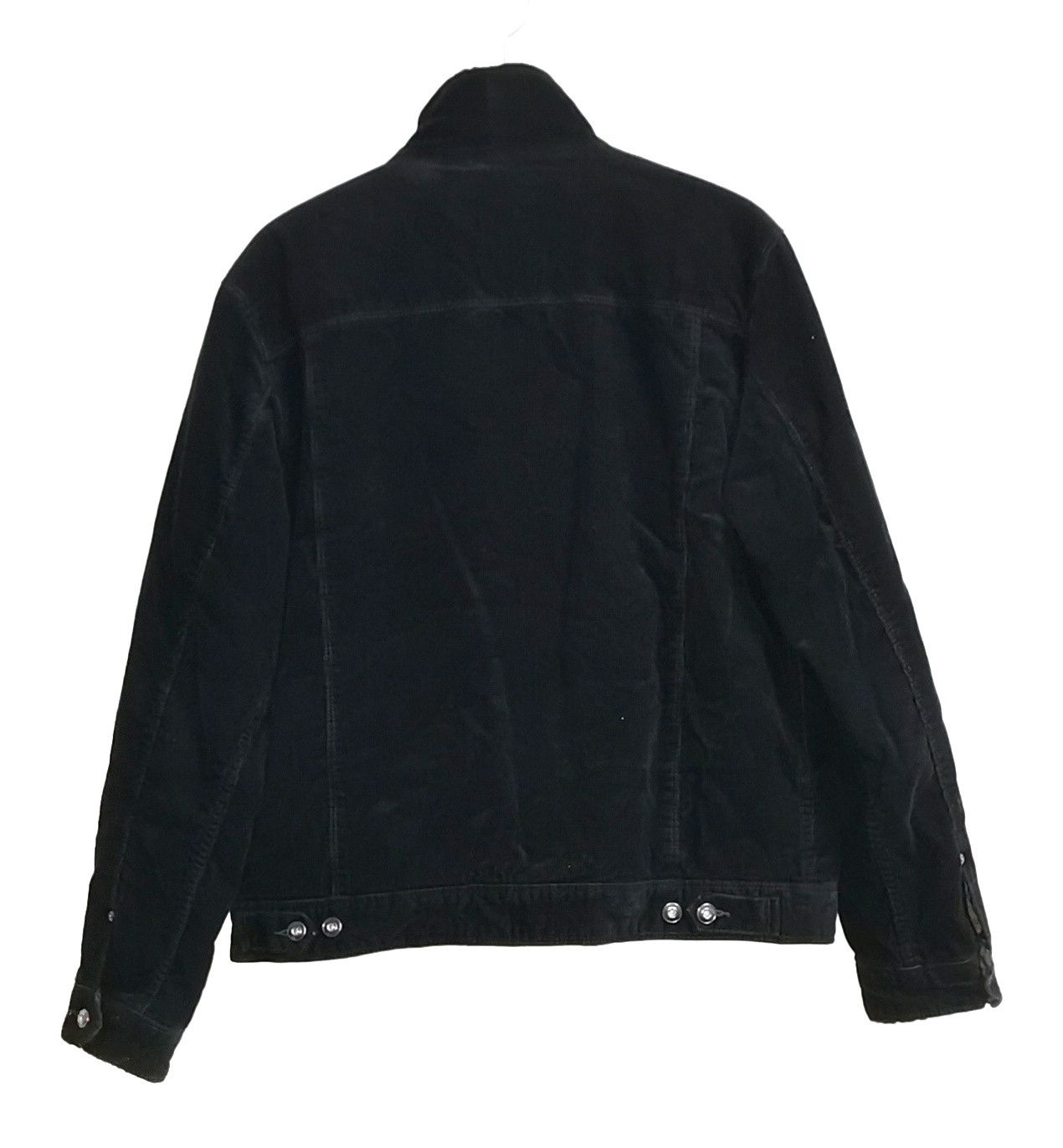 Japanese Brand Courduroy Sherpa Denim Trucker Jacket Size US M / EU 48-50 / 2 - 2 Thumbnail
