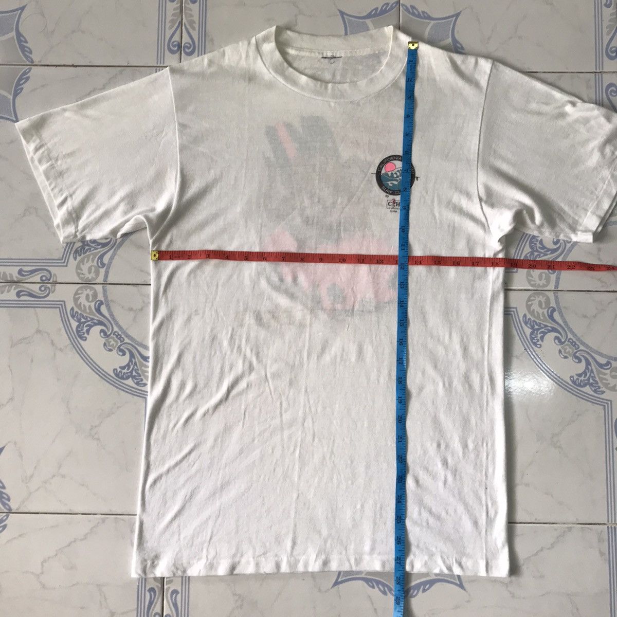 Vintage Vtg 1988 CH California Hawaii Surf Club Jukes Tshirts Size US S / EU 44-46 / 1 - 9 Thumbnail