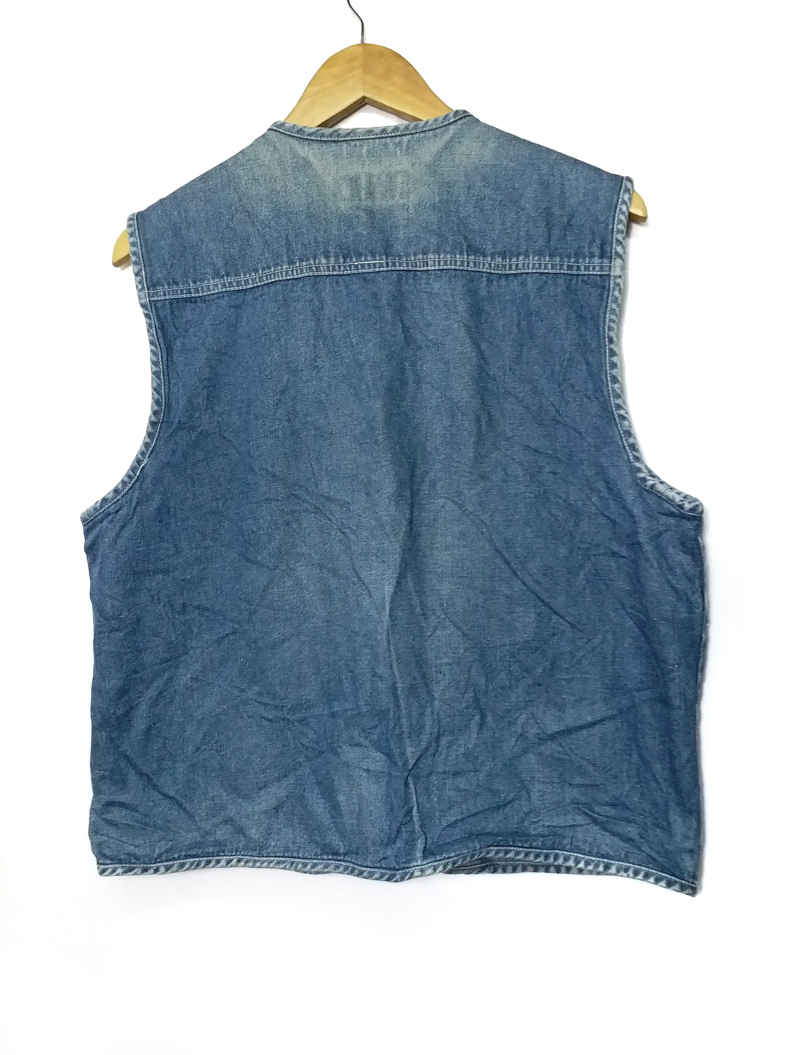 Other ✅QUICK SALE🔥 Denim Vest Distressed Multipockets Size L Size US L / EU 52-54 / 3 - 3 Thumbnail