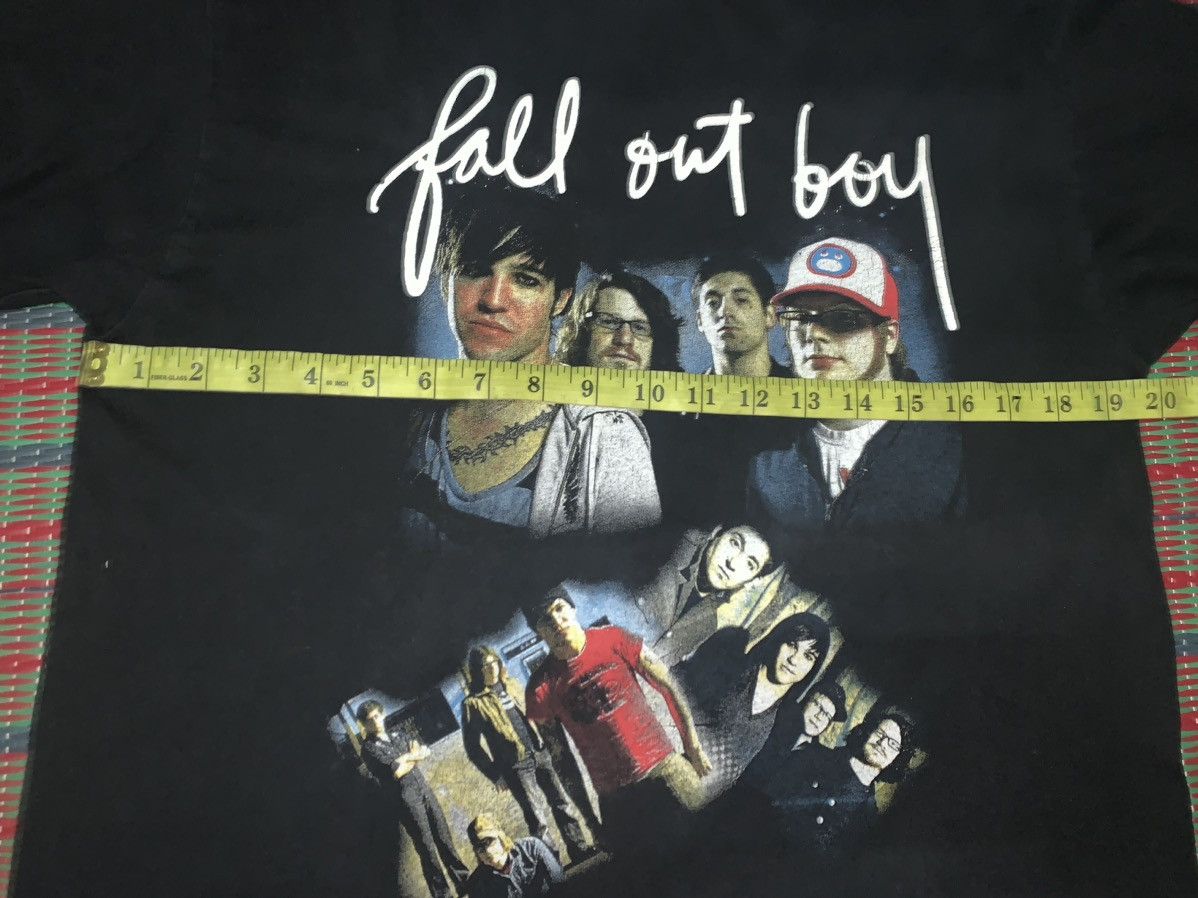 Band Tees RARE!!!VINTAGE FALL OUT BOY TOUR T-shirt Size US M / EU 48-50 / 2 - 7 Thumbnail