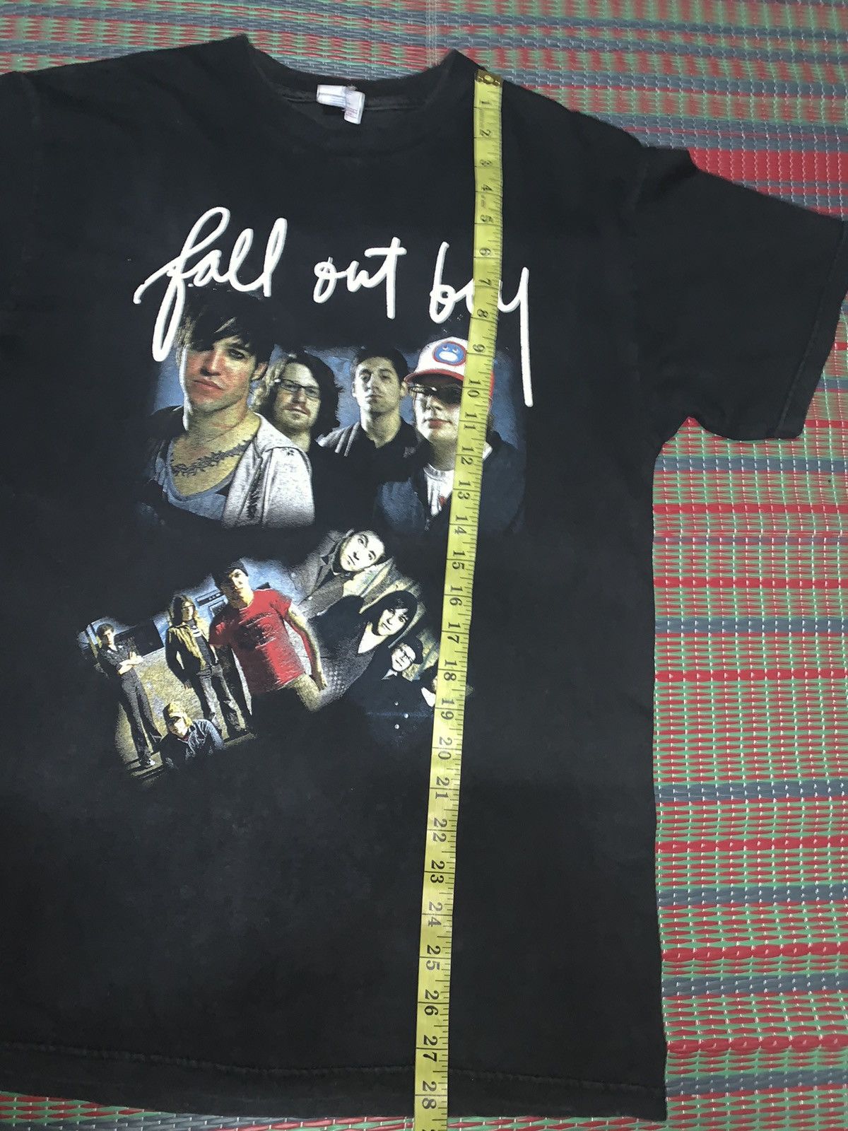 Band Tees RARE!!!VINTAGE FALL OUT BOY TOUR T-shirt Size US M / EU 48-50 / 2 - 8 Thumbnail