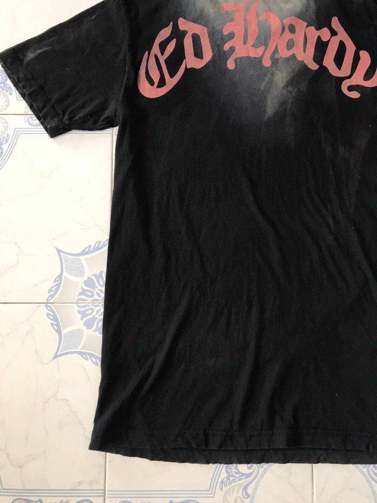 Christian Audigier Faded Ed Hardy Classic Tshirt Size US L / EU 52-54 / 3 - 12 Thumbnail