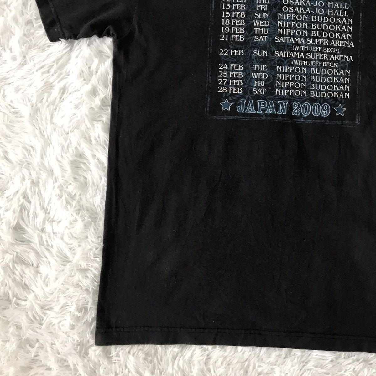 Band Tees 💥Steals💥Vtg Japan Tour 2009 Eric Clapton Tee Size US L / EU 52-54 / 3 - 8 Thumbnail