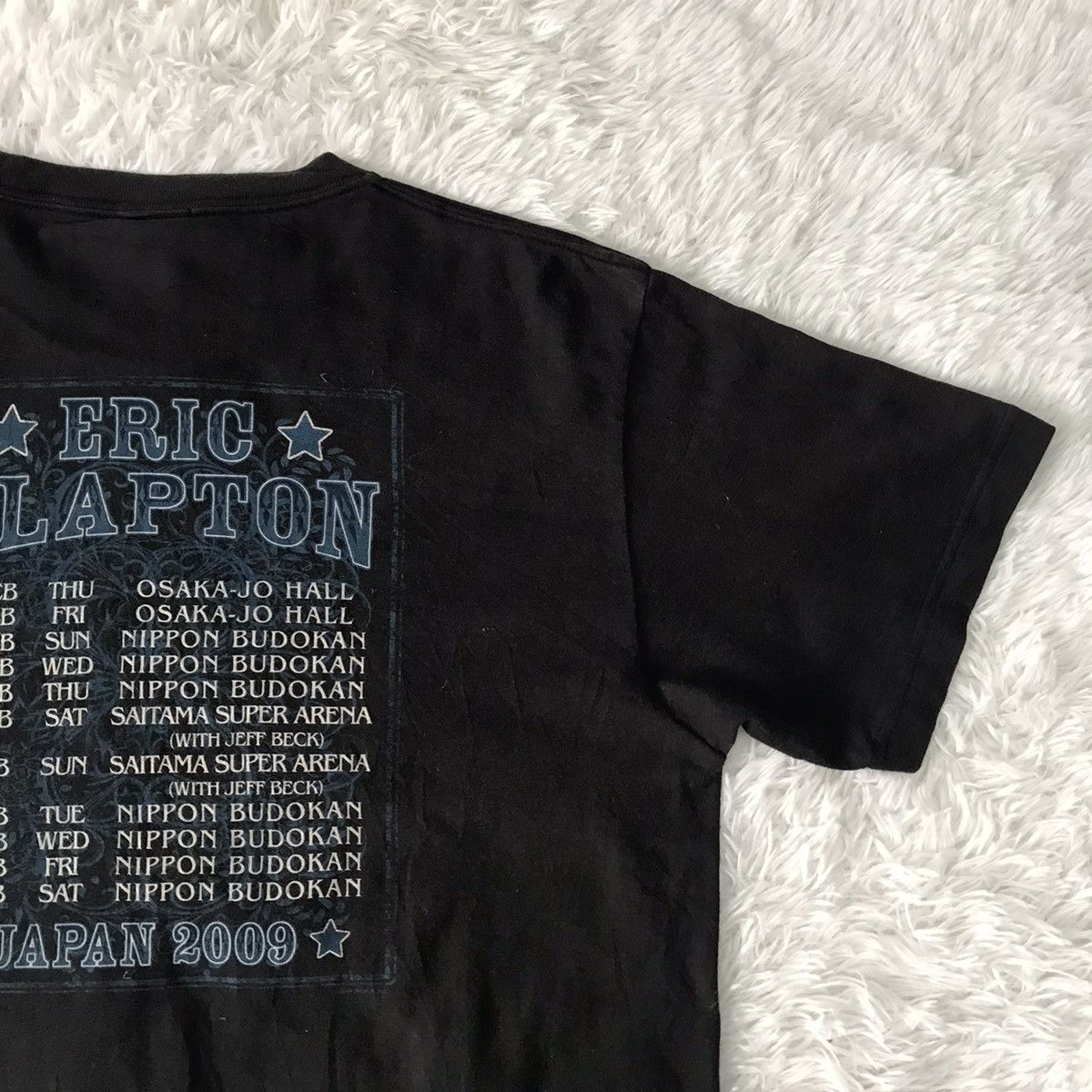 Band Tees 💥Steals💥Vtg Japan Tour 2009 Eric Clapton Tee Size US L / EU 52-54 / 3 - 10 Thumbnail
