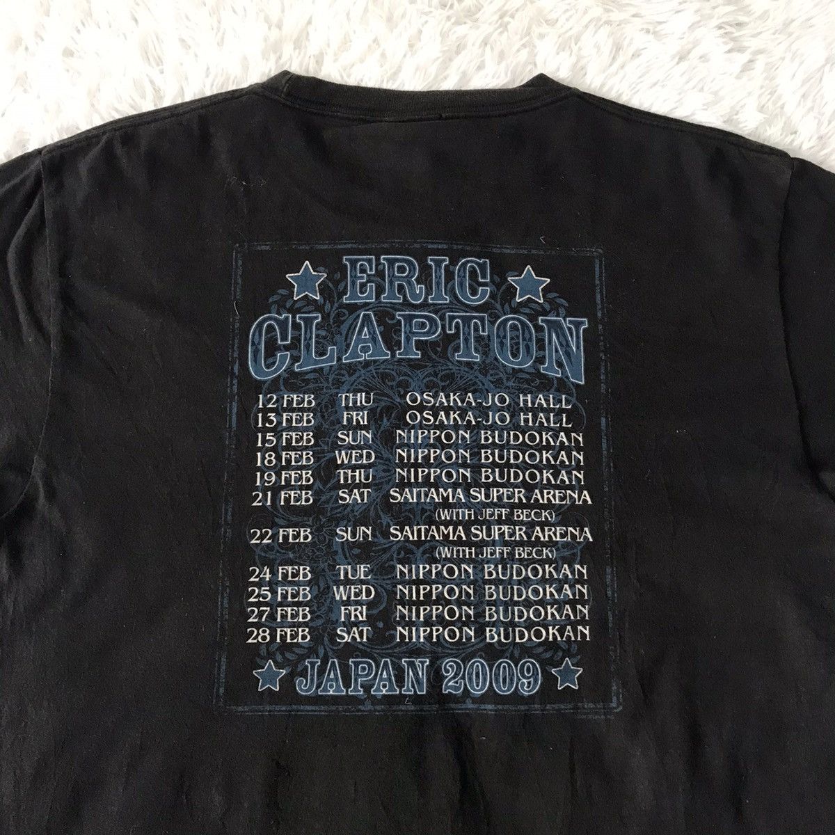 Band Tees 💥Steals💥Vtg Japan Tour 2009 Eric Clapton Tee Size US L / EU 52-54 / 3 - 12 Thumbnail