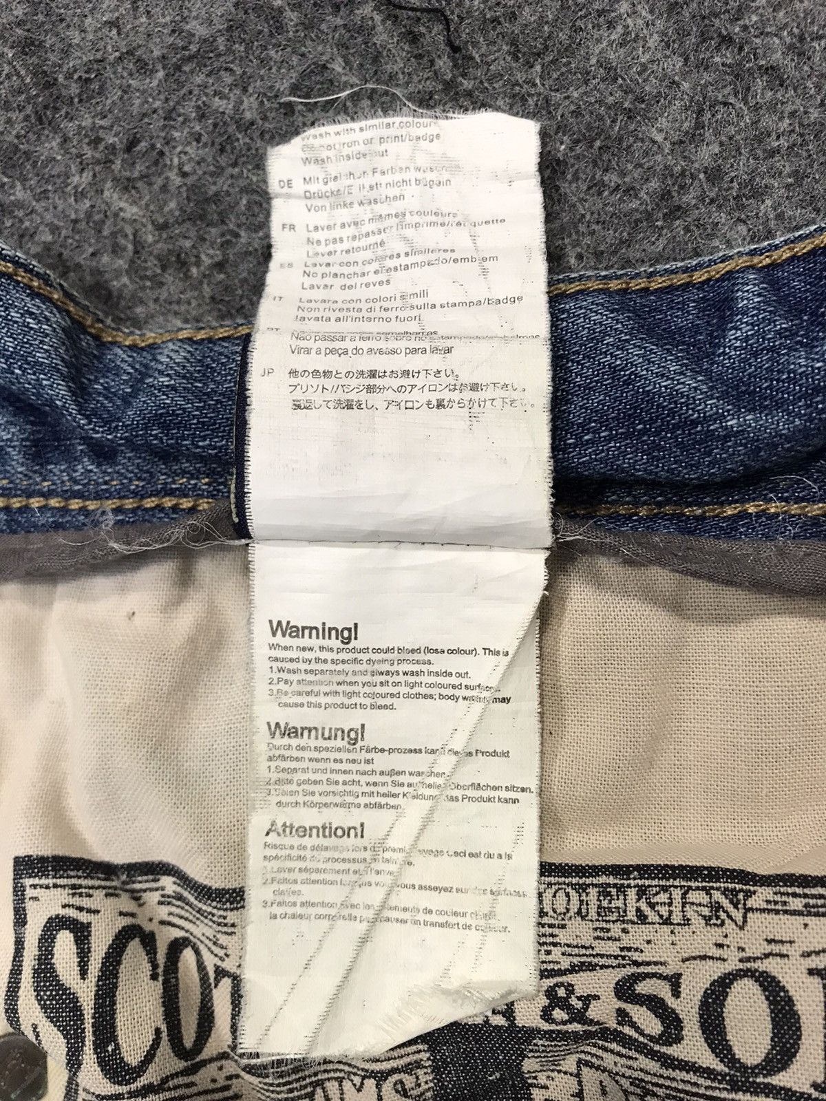 Scotch & Soda Scotch & Soda Amsterdam Blue Indigo Denim Pants Fits Size 32 Size US 32 / EU 48 - 12 Thumbnail