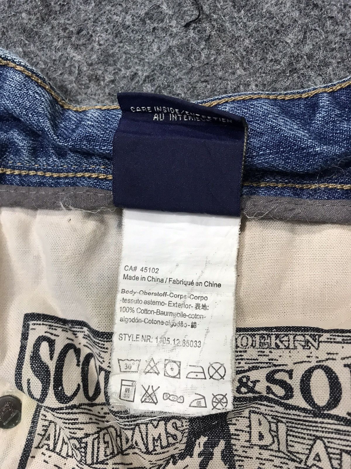 Scotch & Soda Scotch & Soda Amsterdam Blue Indigo Denim Pants Fits Size 32 Size US 32 / EU 48 - 10 Thumbnail