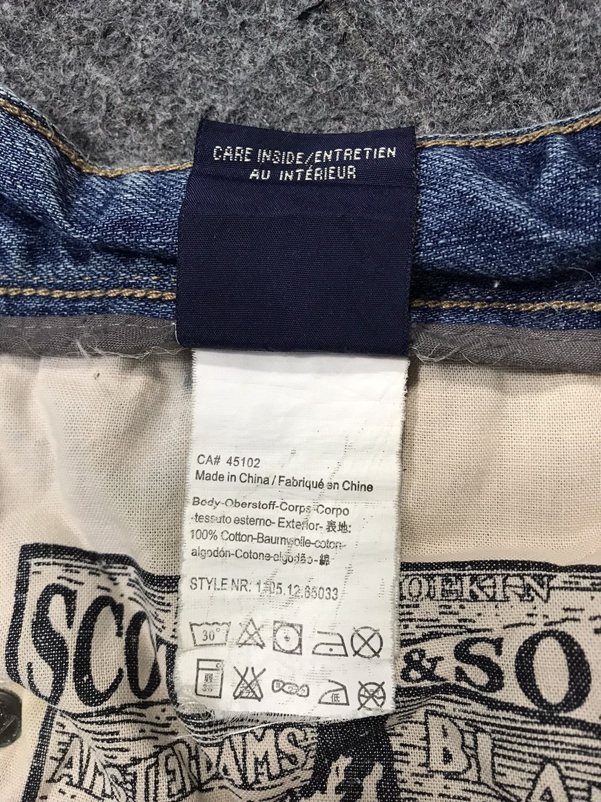 Scotch & Soda Scotch & Soda Amsterdam Blue Indigo Denim Pants Fits Size 32 Size US 32 / EU 48 - 11 Thumbnail