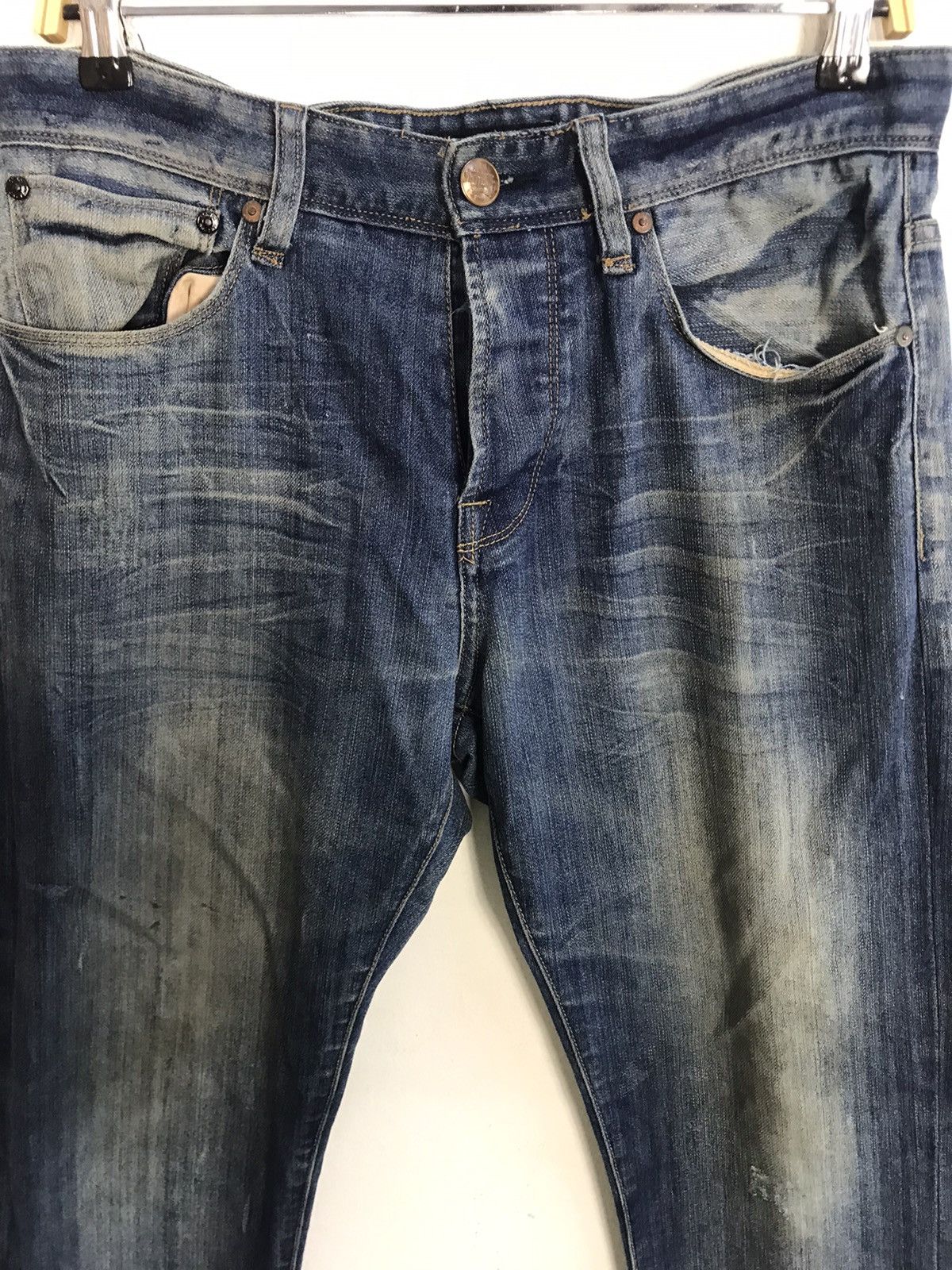 Scotch & Soda Scotch & Soda Amsterdam Blue Indigo Denim Pants Fits Size 32 Size US 32 / EU 48 - 3 Thumbnail