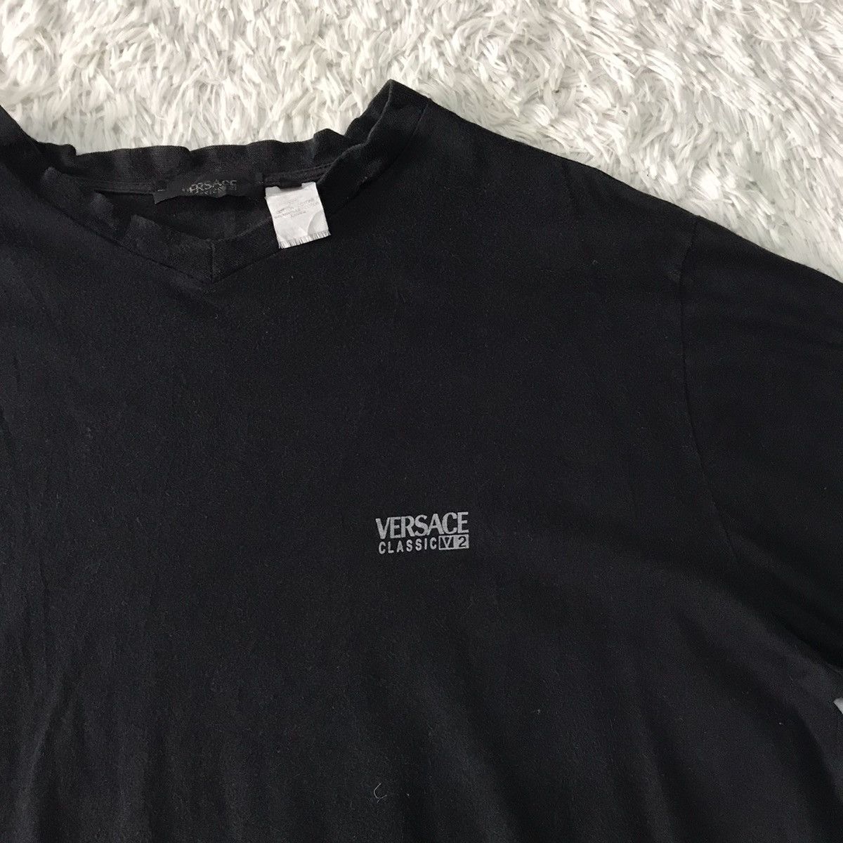Versace 💥Steals💥Vtg Versace Classic V2 Tee Size US M / EU 48-50 / 2 - 7 Thumbnail