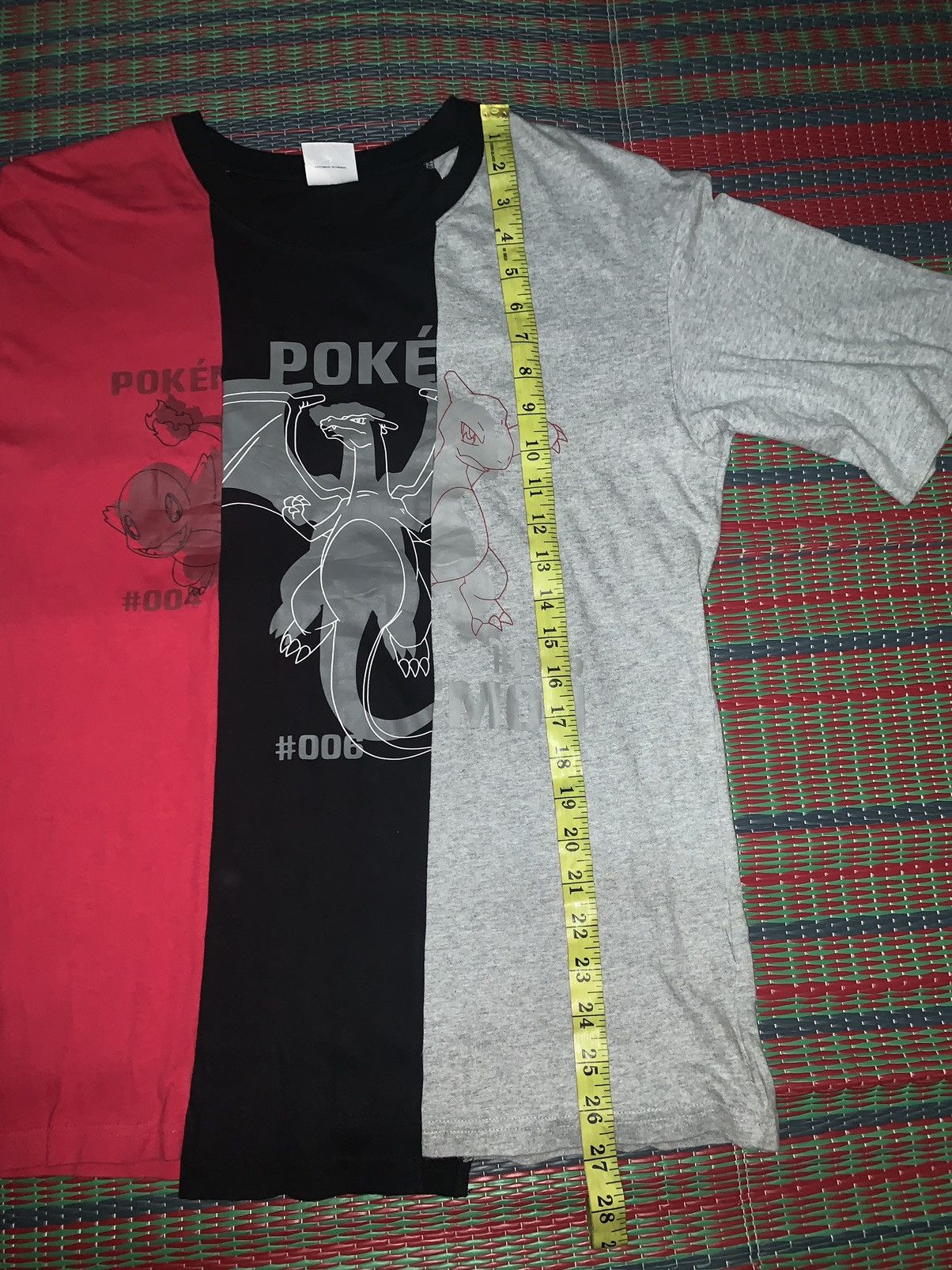 Nintendo × Pokemon × Vintage Pokemon T-shirt(Chamander,Chamrmeloen,Charizard) Size US M / EU 48-50 / 2 - 9 Thumbnail