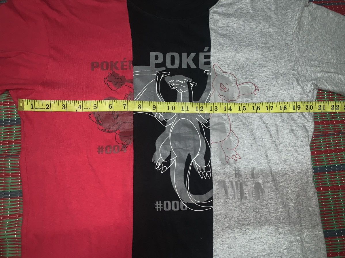 Nintendo × Pokemon × Vintage Pokemon T-shirt(Chamander,Chamrmeloen,Charizard) Size US M / EU 48-50 / 2 - 8 Thumbnail