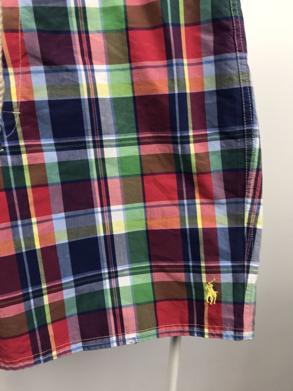 Polo Ralph Lauren Polo Ralph Lauren Multicolour Shorts Nova Check Multipocket Size US 32 / EU 48 - 3 Thumbnail