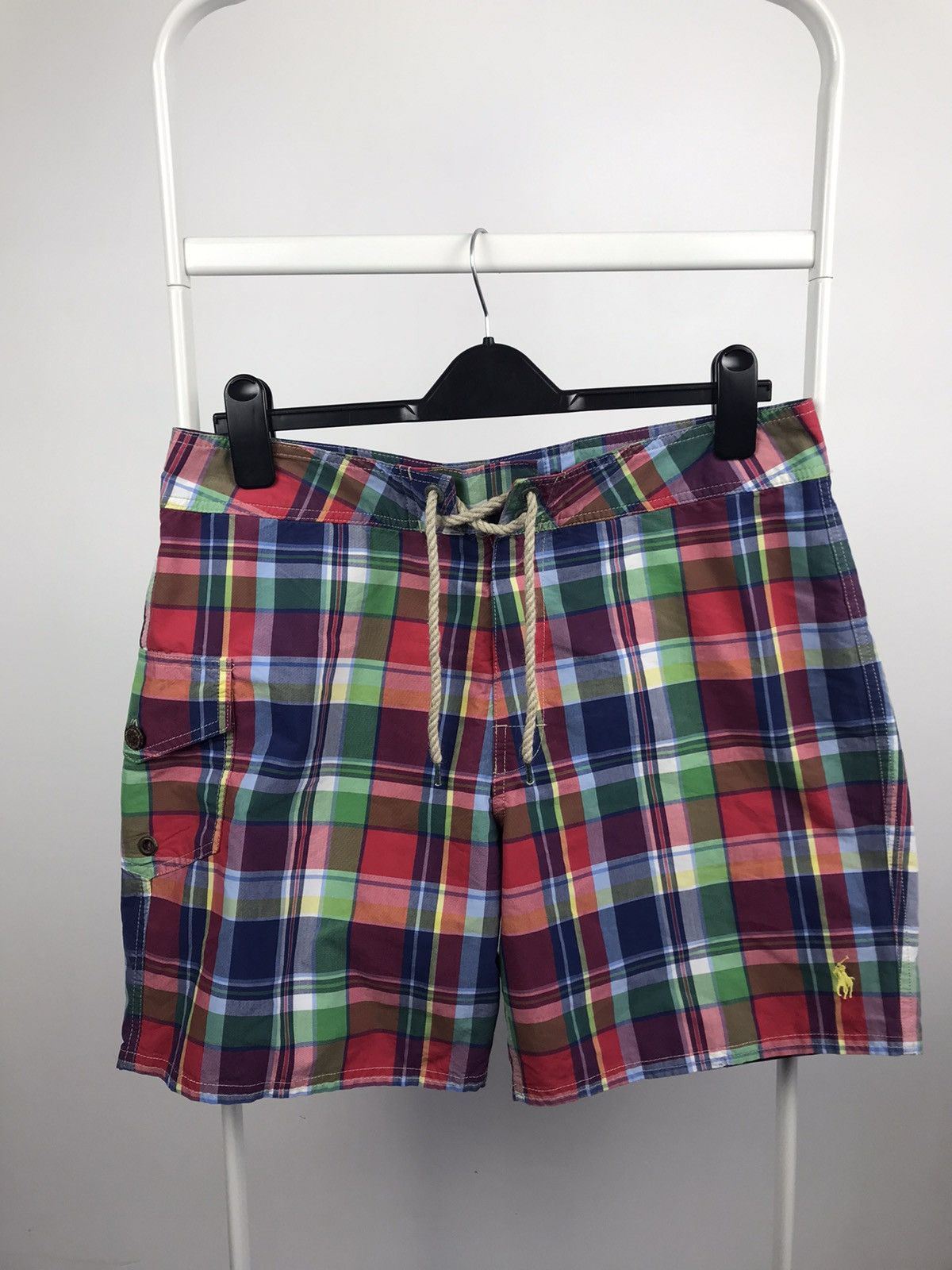 Polo Ralph Lauren Polo Ralph Lauren Multicolour Shorts Nova Check Multipocket Size US 32 / EU 48 - 1 Thumbnail