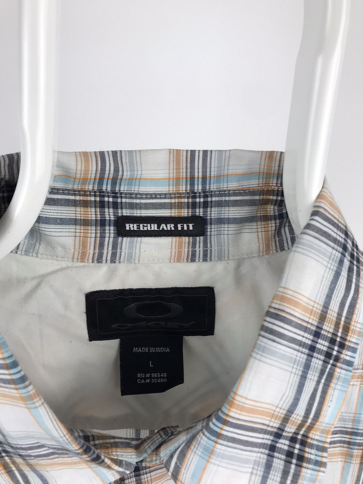 Oakley × Vintage Vintage Oakley Short Sleeve Shirt Size US L / EU 52-54 / 3 - 3 Thumbnail