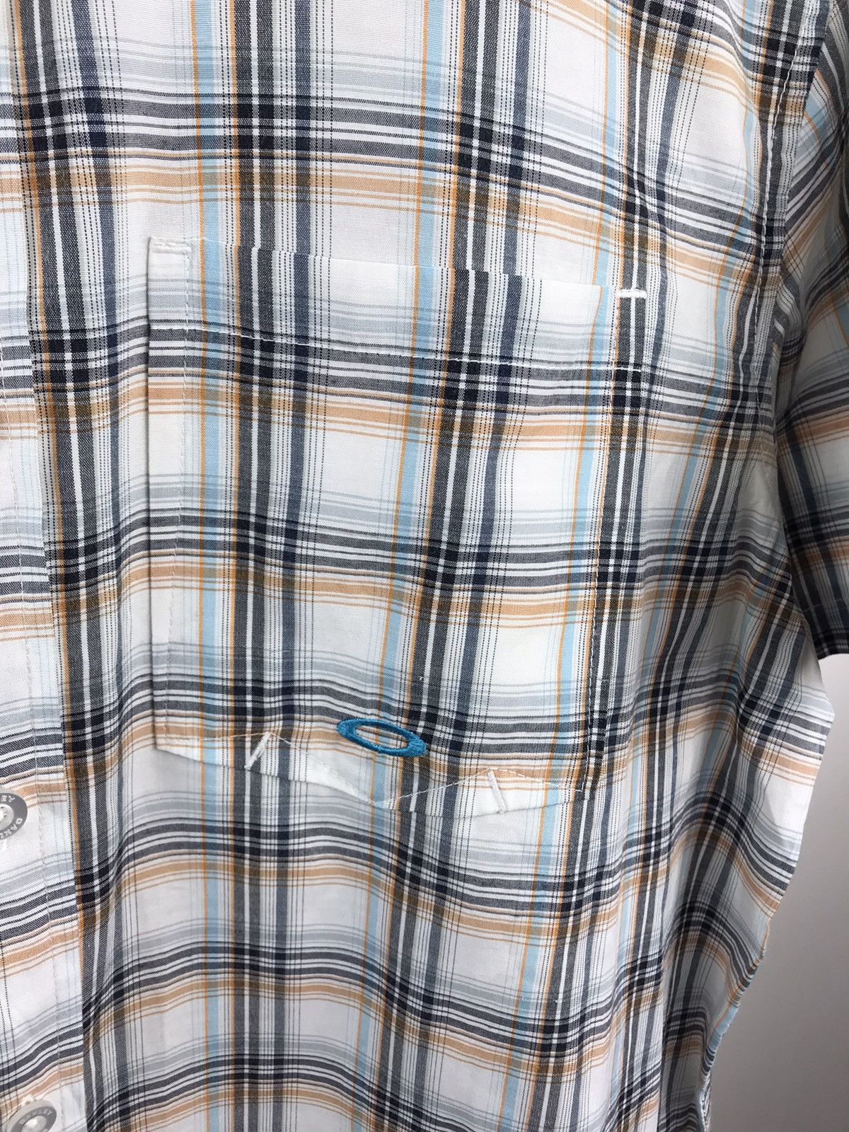 Oakley × Vintage Vintage Oakley Short Sleeve Shirt Size US L / EU 52-54 / 3 - 4 Thumbnail