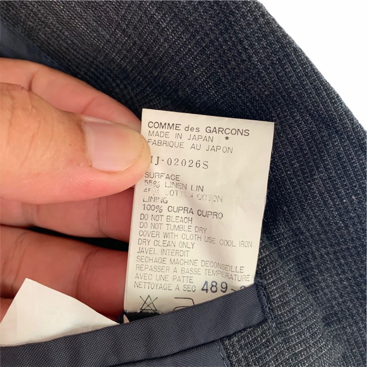 Comme des Garcons Homme AD1993 Comme Des Garçons Homme Blazer Jacket Size US L / EU 52-54 / 3 - 7 Thumbnail