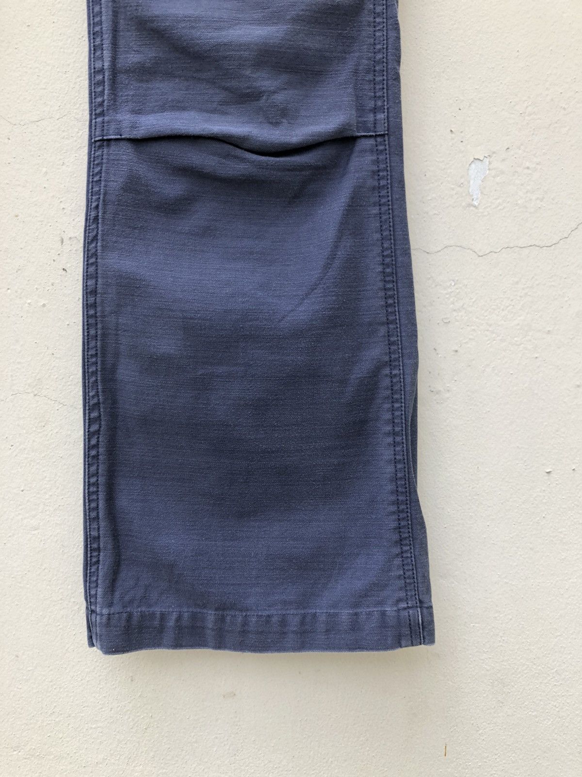 Backbone Backbone Japan Faded Navy Tactical Flare Cargo Trouser Pant Size US 31 - 14 Thumbnail