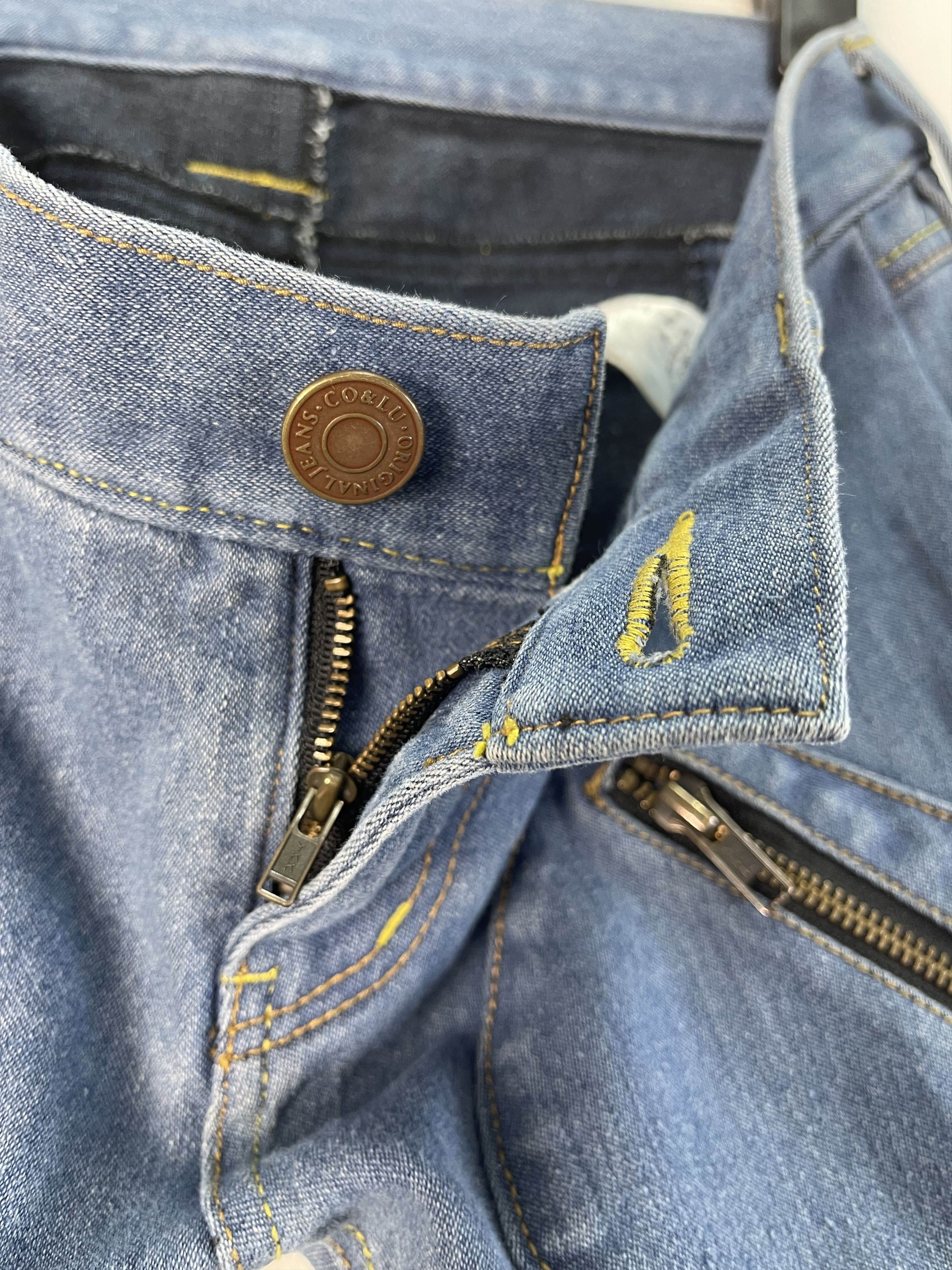 Japanese Brand × Vintage Special Design🔥CO&LU Legitimate Multi Zipper Denim Size US 28 / EU 44 - 10 Thumbnail