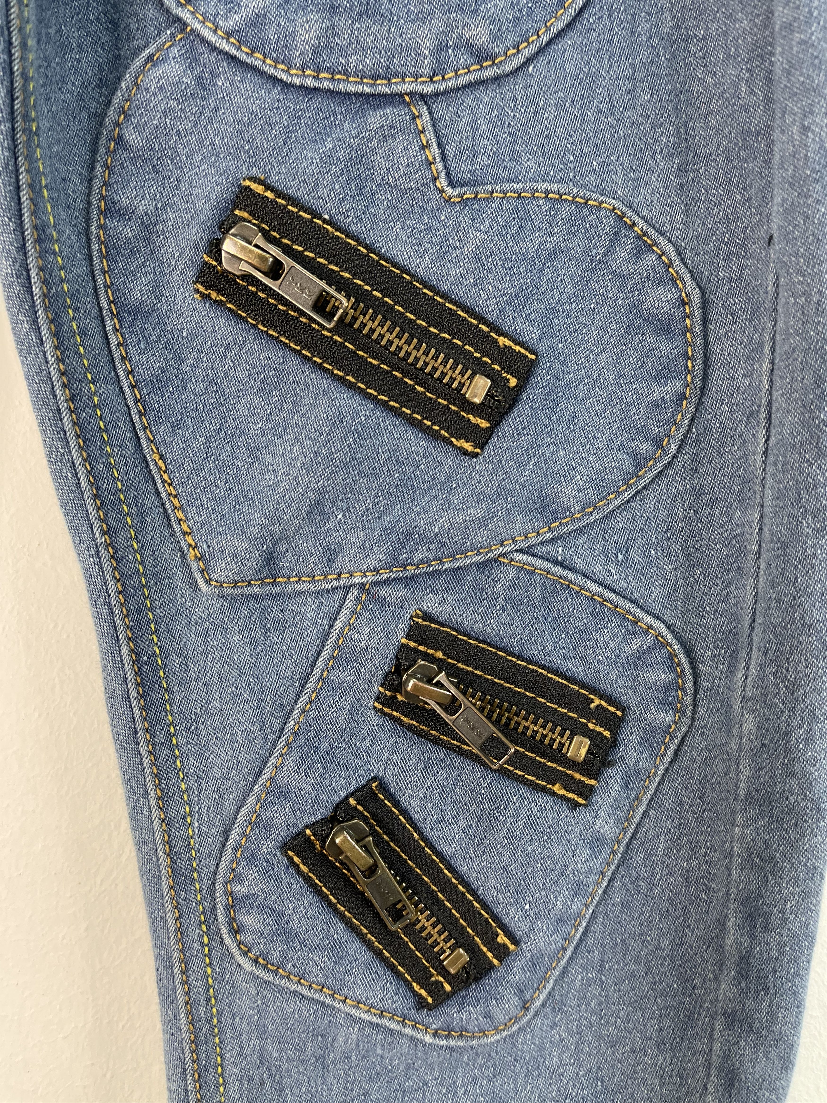 Japanese Brand × Vintage Special Design🔥CO&LU Legitimate Multi Zipper Denim Size US 28 / EU 44 - 4 Thumbnail