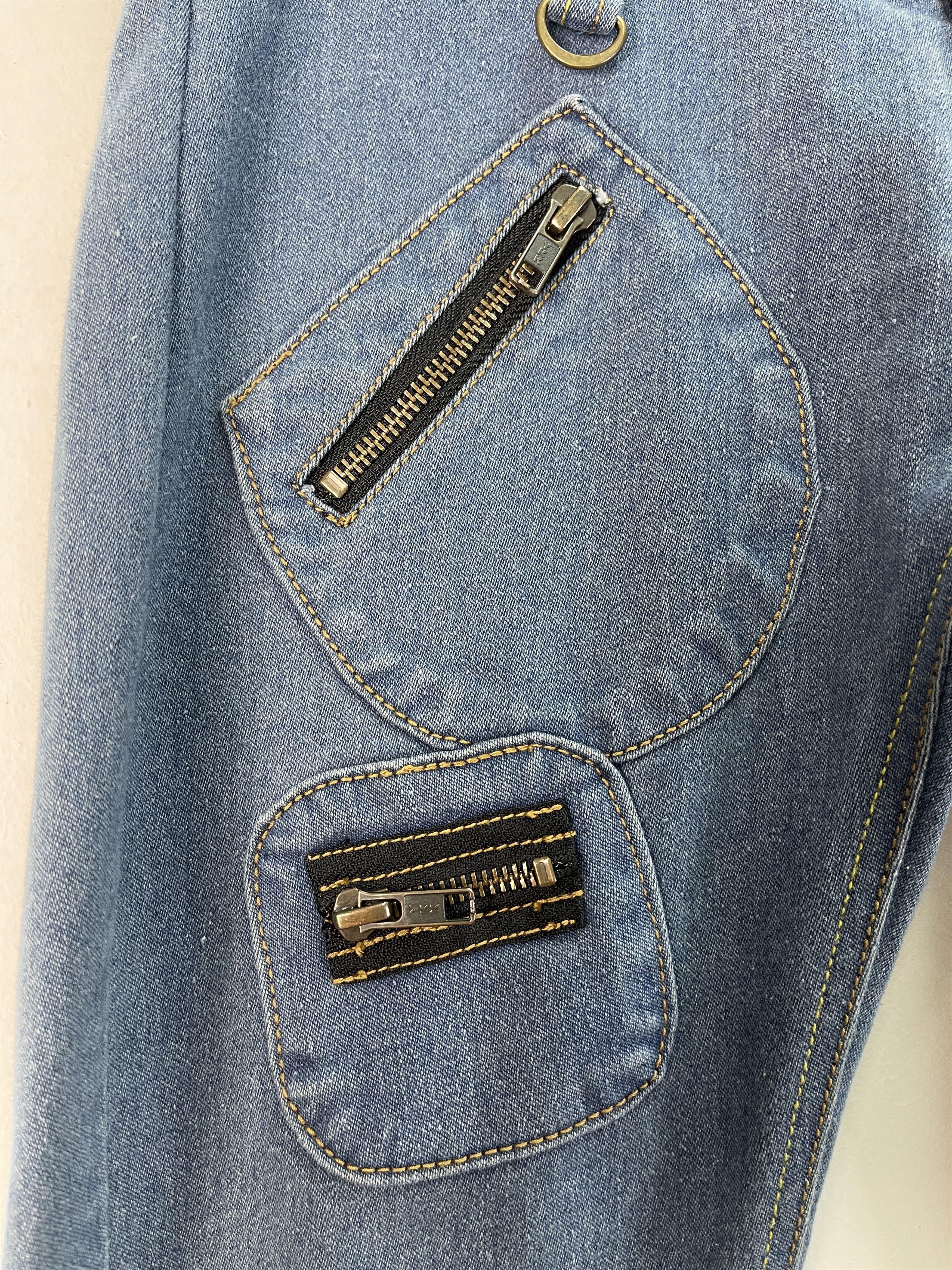 Japanese Brand × Vintage Special Design🔥CO&LU Legitimate Multi Zipper Denim Size US 28 / EU 44 - 5 Thumbnail
