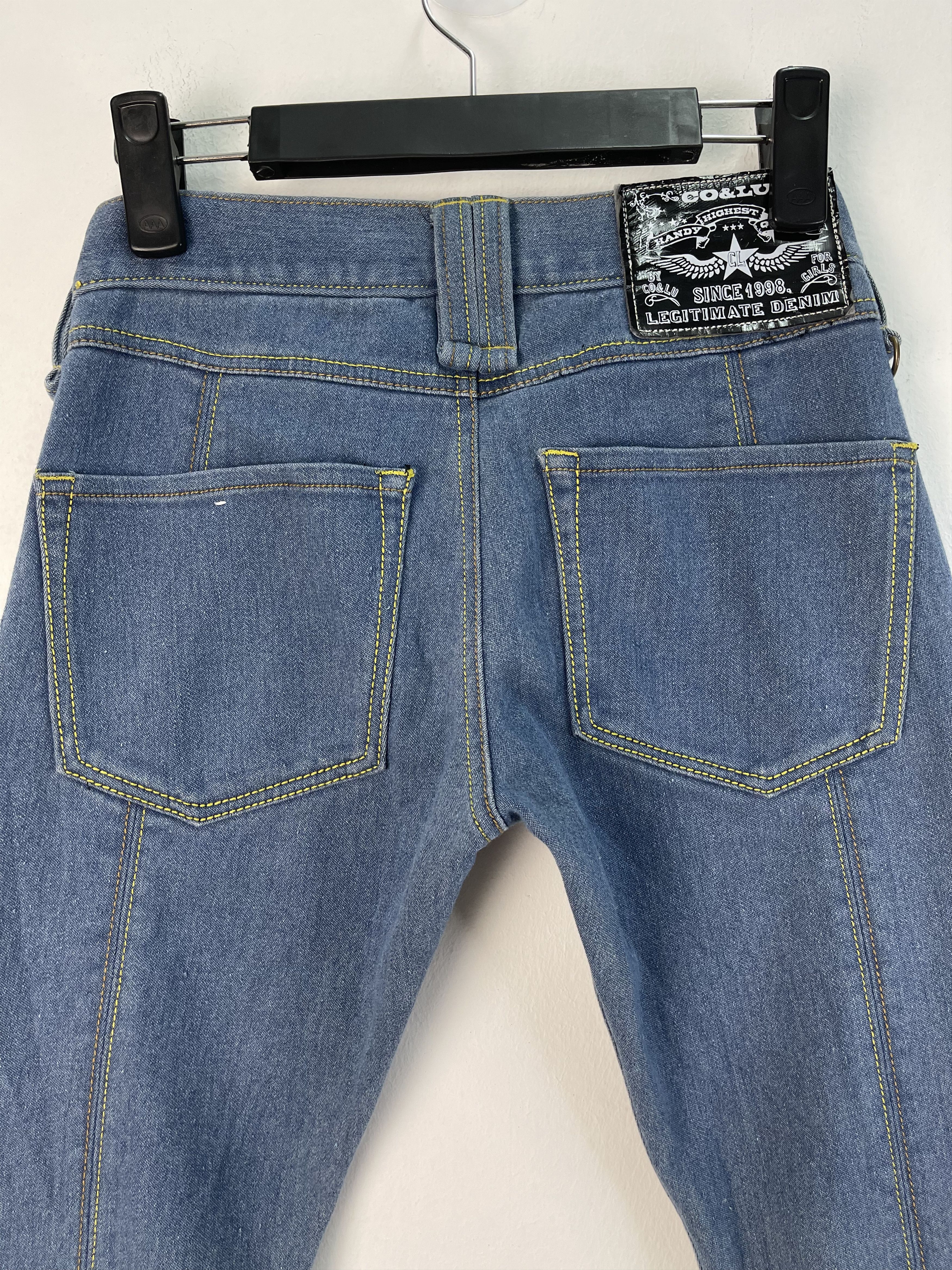 Japanese Brand × Vintage Special Design🔥CO&LU Legitimate Multi Zipper Denim Size US 28 / EU 44 - 14 Thumbnail