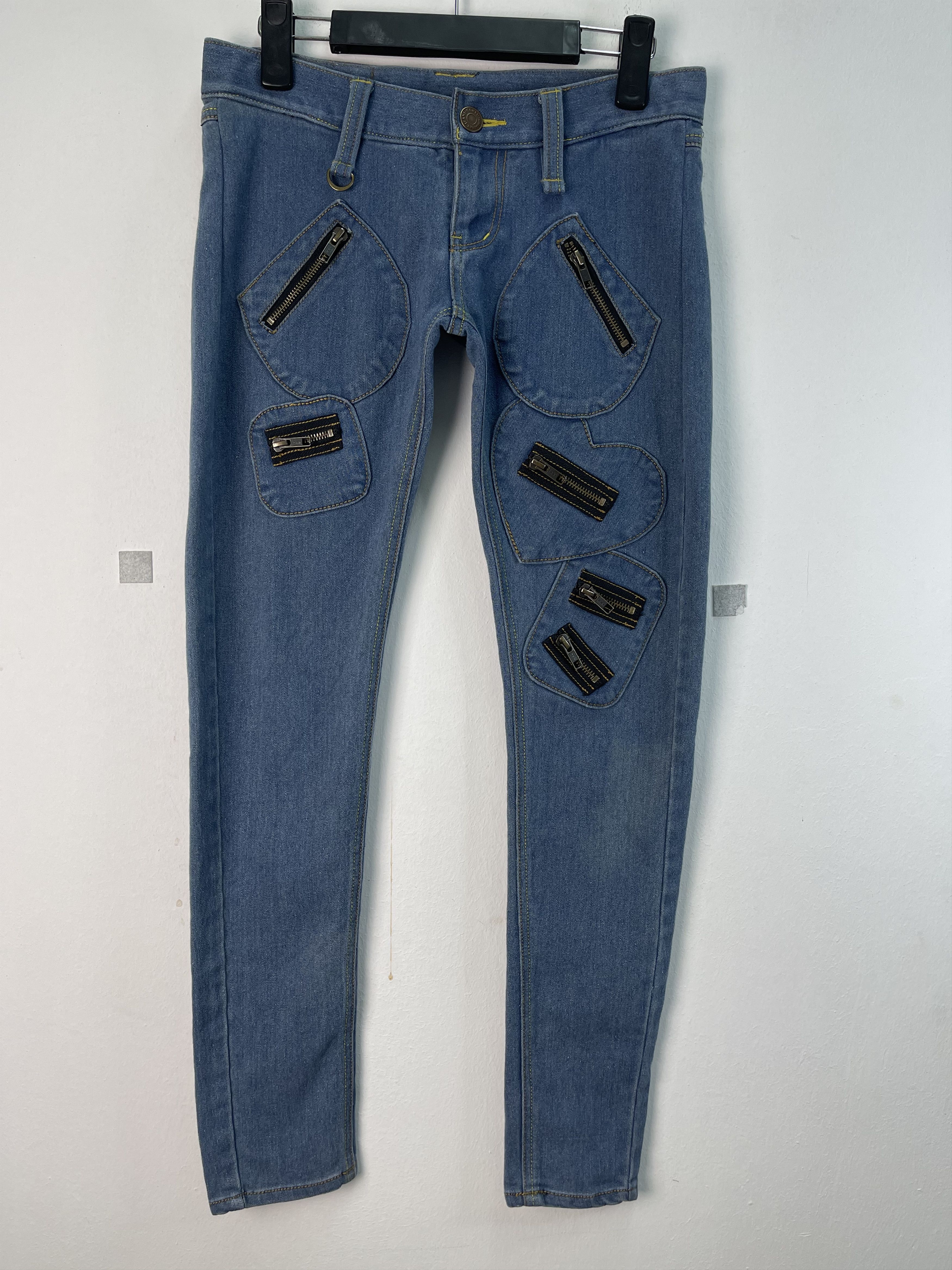 Japanese Brand × Vintage Special Design🔥CO&LU Legitimate Multi Zipper Denim Size US 28 / EU 44 - 2 Thumbnail