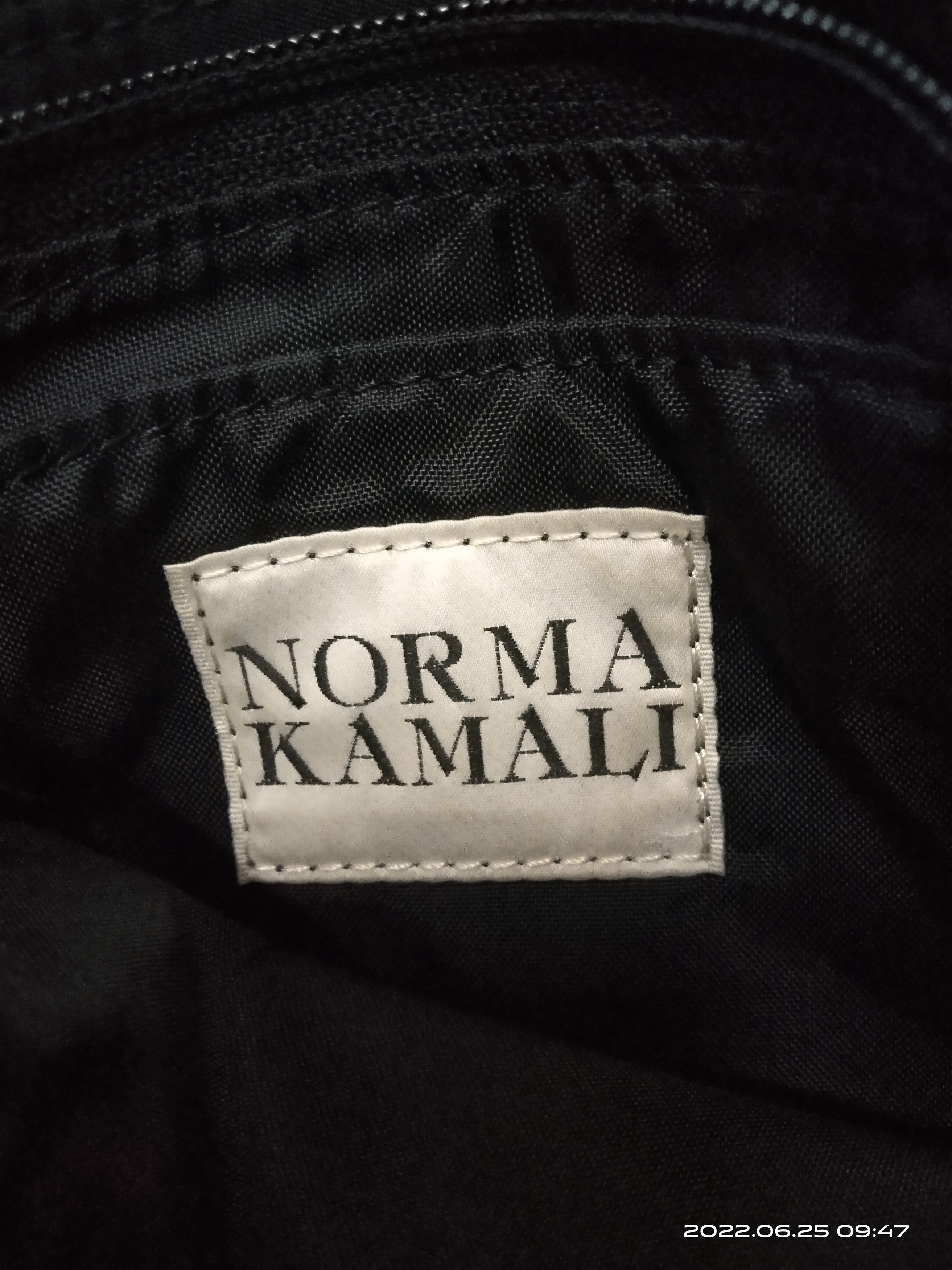 DESIGNER NORMA KAMALI NYLON SLING BAG