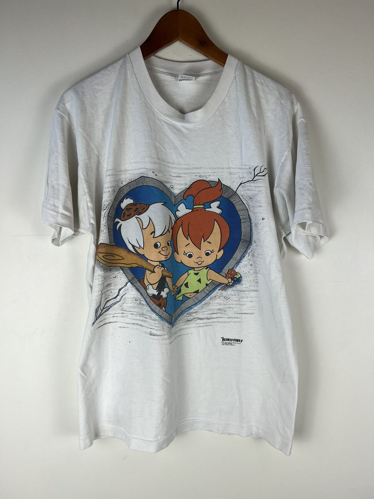 Vintage Vintage 1991 The Flintstones tee Size US L / EU 52-54 / 3 - 1 Thumbnail
