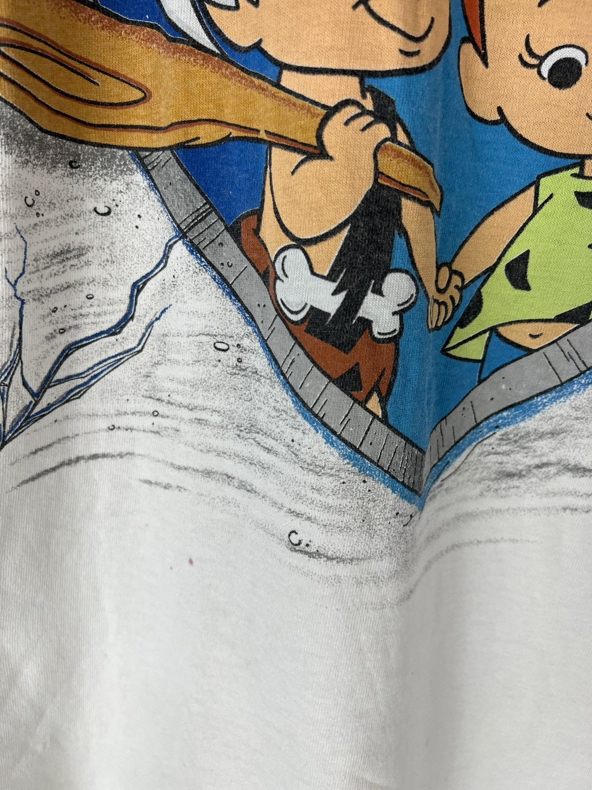 Vintage Vintage 1991 The Flintstones tee Size US L / EU 52-54 / 3 - 5 Thumbnail