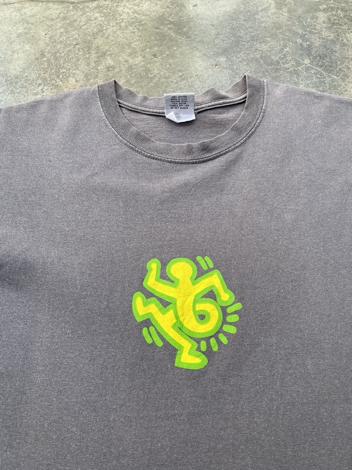 Keith Haring Vintage 90s Keith Haring Pop Shop Art Center Logo Tees Size US M / EU 48-50 / 2 - 3 Thumbnail