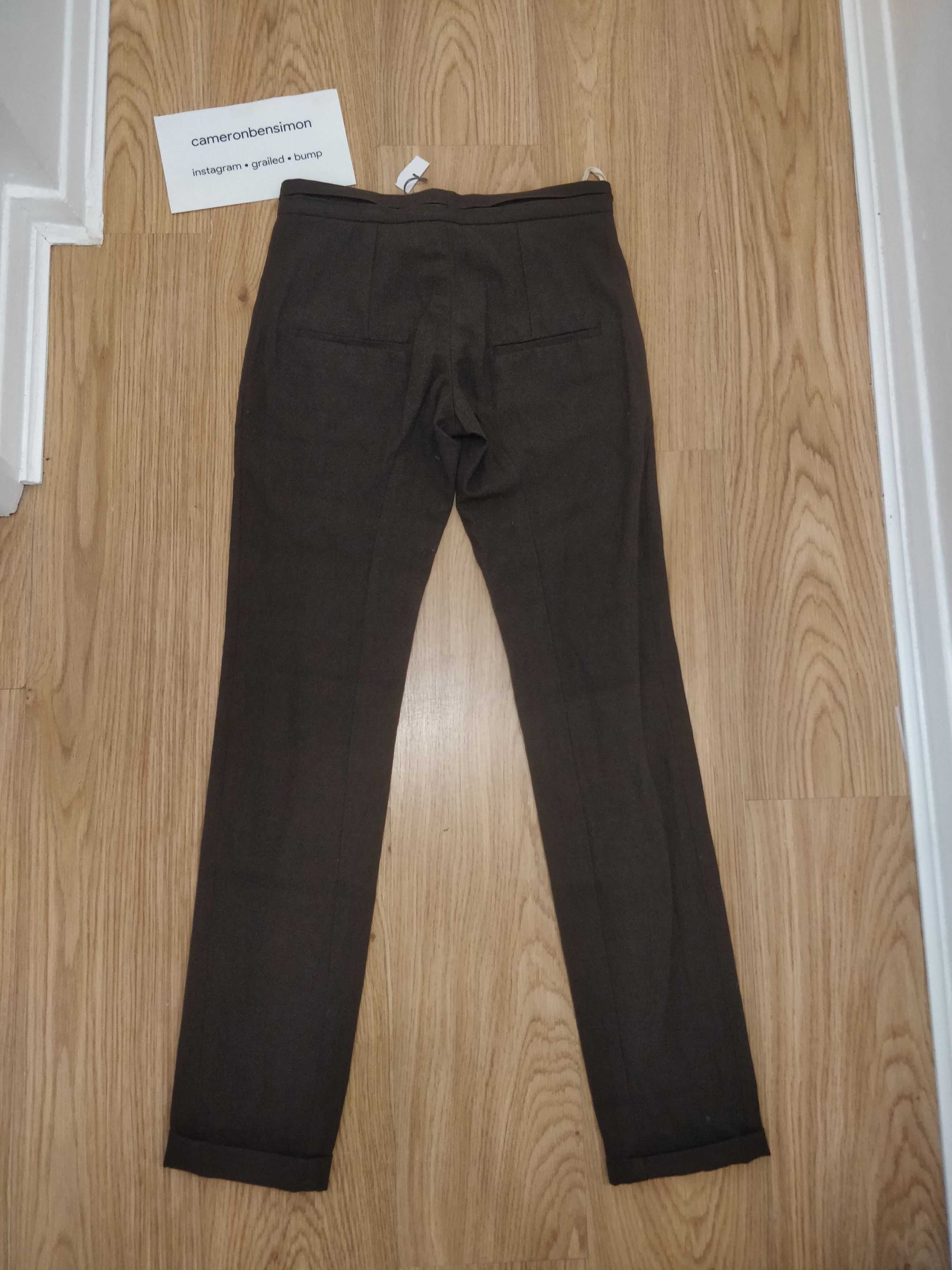 Marni ⚡️QUICK SALE⚡️ Marni Brown Cuffed Pants Trousers Size 29" - 3 Thumbnail
