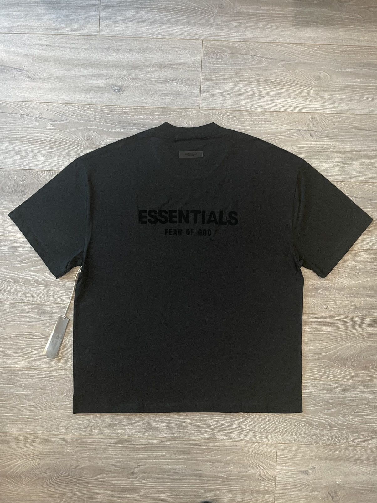 Fear of God Fear of God Essentials Black T-Shirt Size US XXL / EU 58 / 5 - 3 Thumbnail