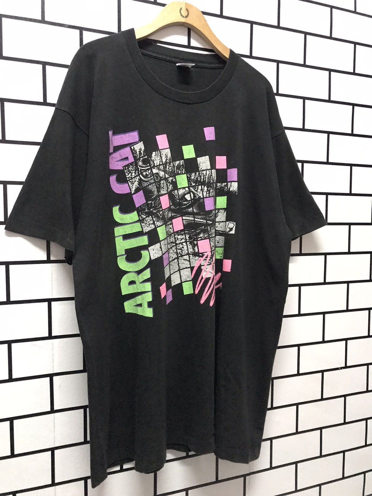 Fruit Of The Loom × Vintage Vintage 90’s Artic Cat Snow Mobile Art Graphic tshirt Size US XXL / EU 58 / 5 - 3 Thumbnail