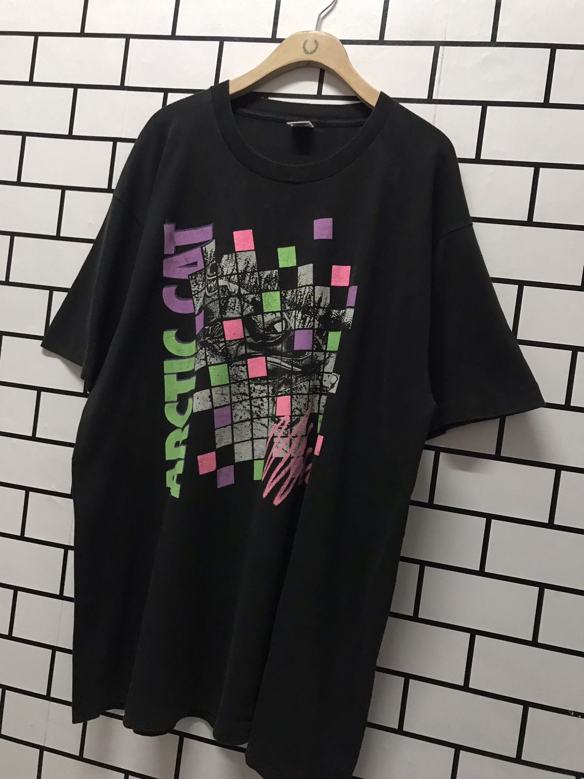 Fruit Of The Loom × Vintage Vintage 90’s Artic Cat Snow Mobile Art Graphic tshirt Size US XXL / EU 58 / 5 - 2 Thumbnail