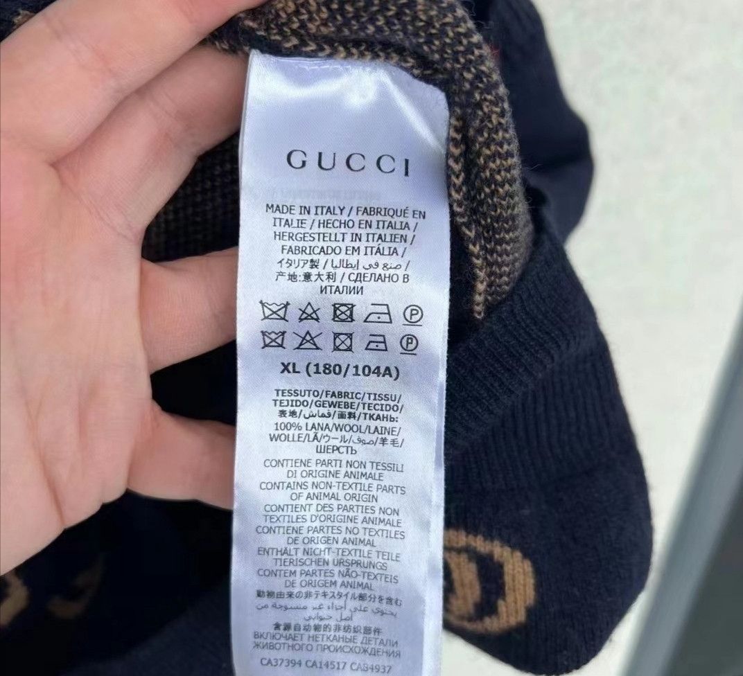 Gucci Gucci full logo cardigan Size US XL / EU 56 / 4 - 3 Thumbnail