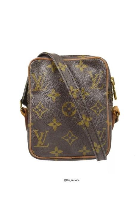 Louis Vuitton Ebene Monogram Mini Lin Danube Crossbody - Shop LV Bags