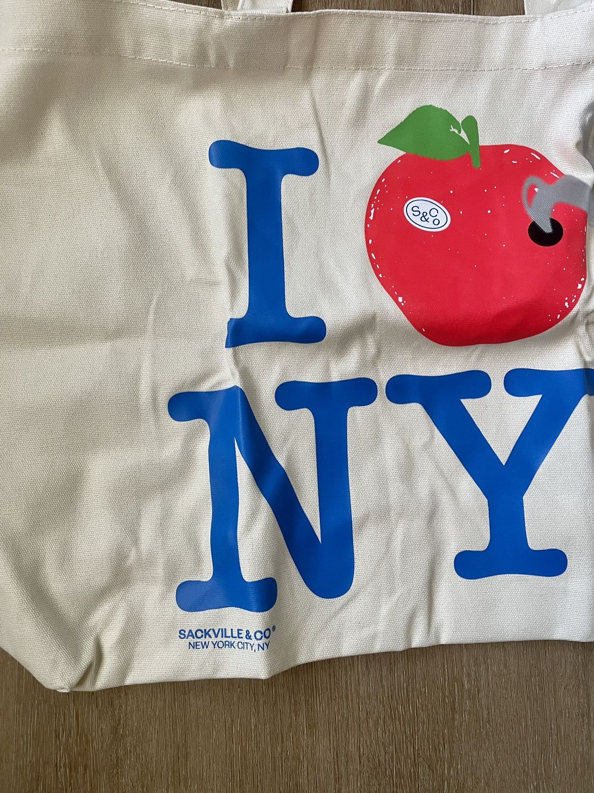 I Love NY Oversized City Tote How To Smoke With Apples Sackville & Co Size ONE SIZE - 3 Thumbnail